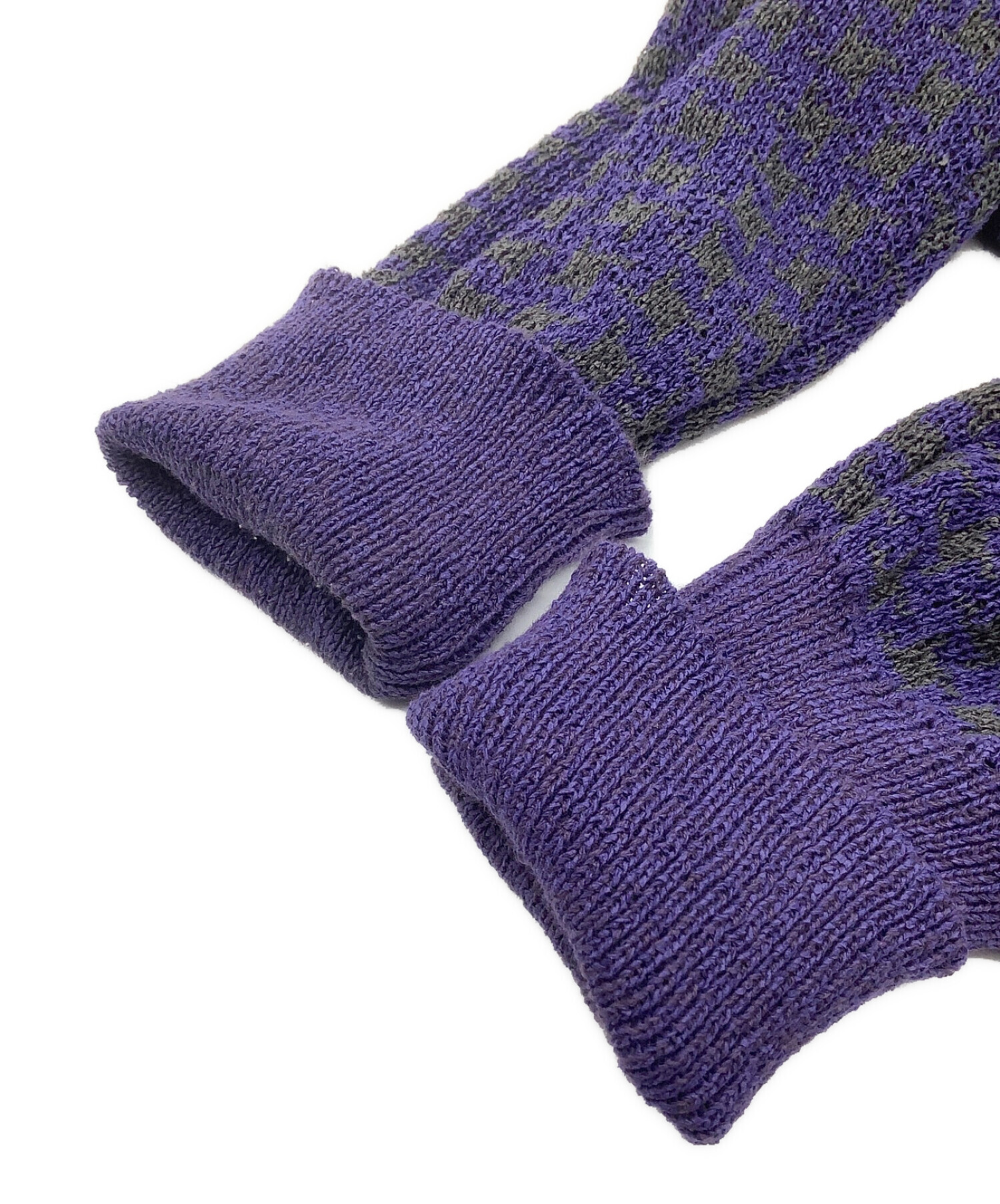 中古・古着通販】Needles (ニードルズ) Vネックカーディガン グレー