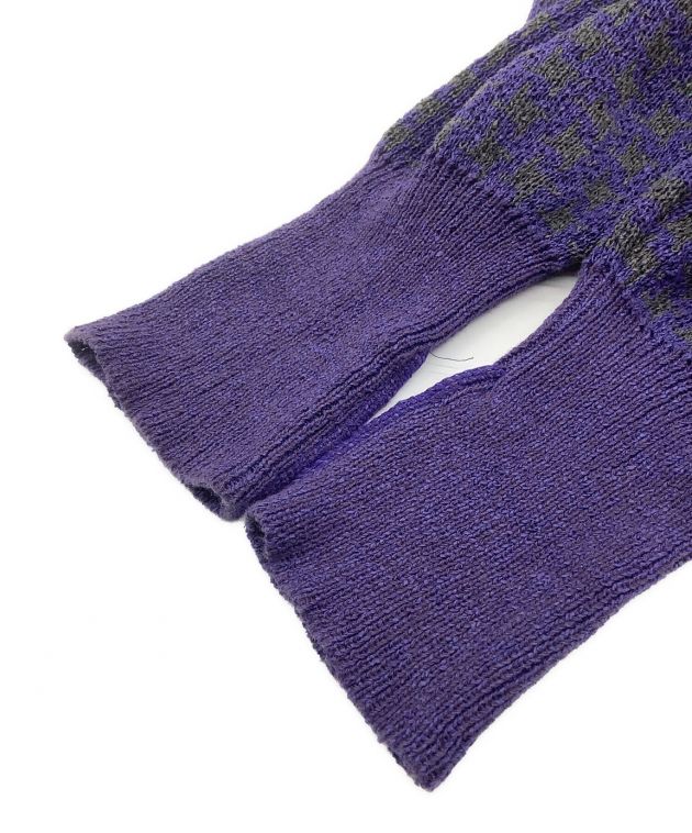 中古・古着通販】Needles (ニードルズ) Vネックカーディガン グレー