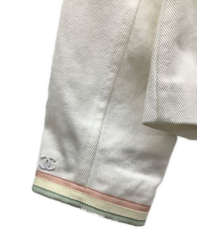 中古・古着通販】CHANEL (シャネル) ココマークコットンジャケット