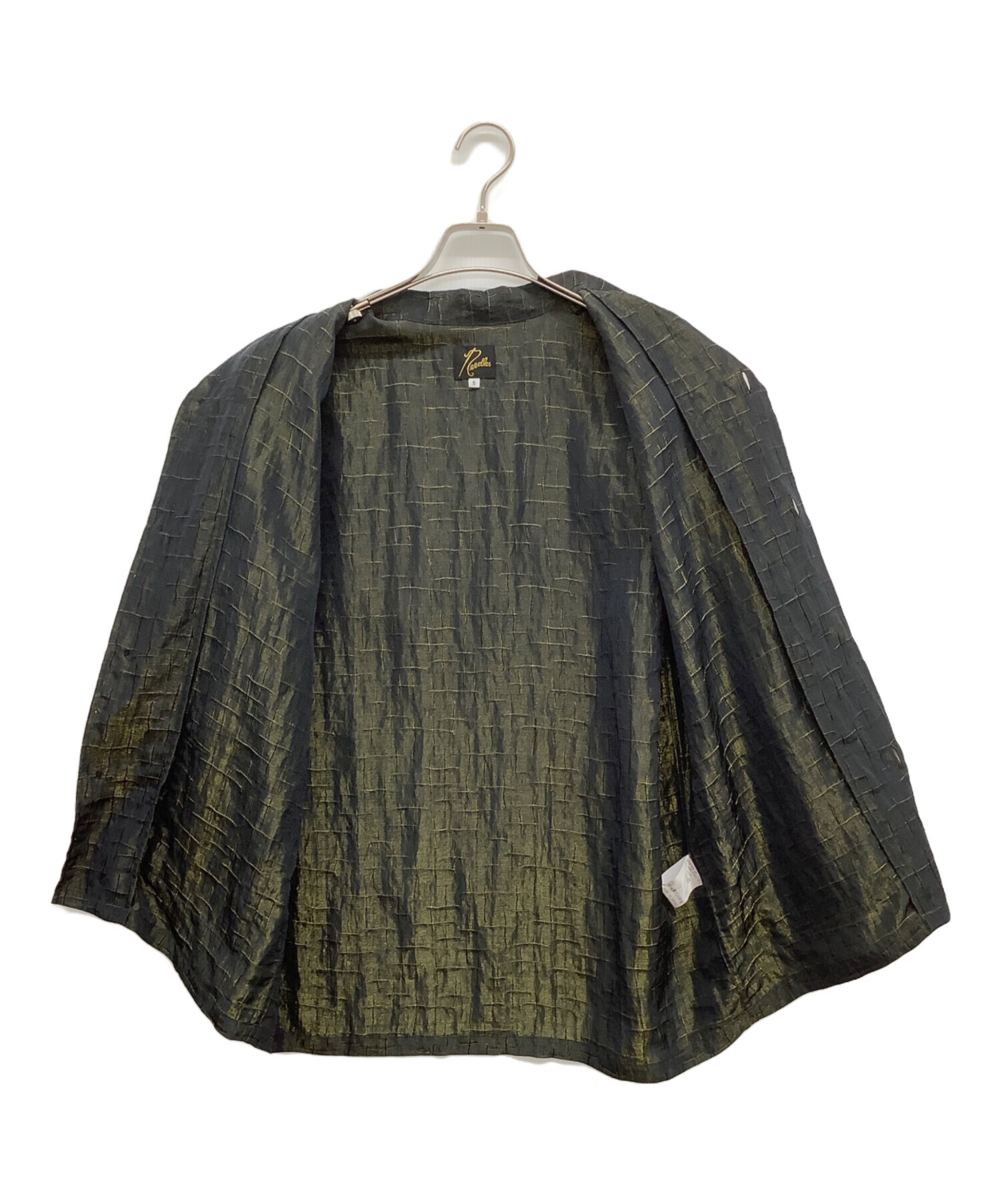 中古・古着通販】Needles (ニードルズ) オープンカラーシャツ ゴールド