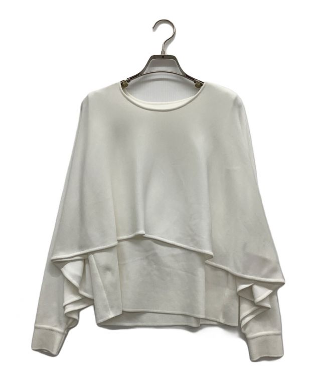 ADORE アドーア デザインスリーブ ニット トップス ホワイト ADORE アドーア デザインスリーブ ニット トップス ホワイト