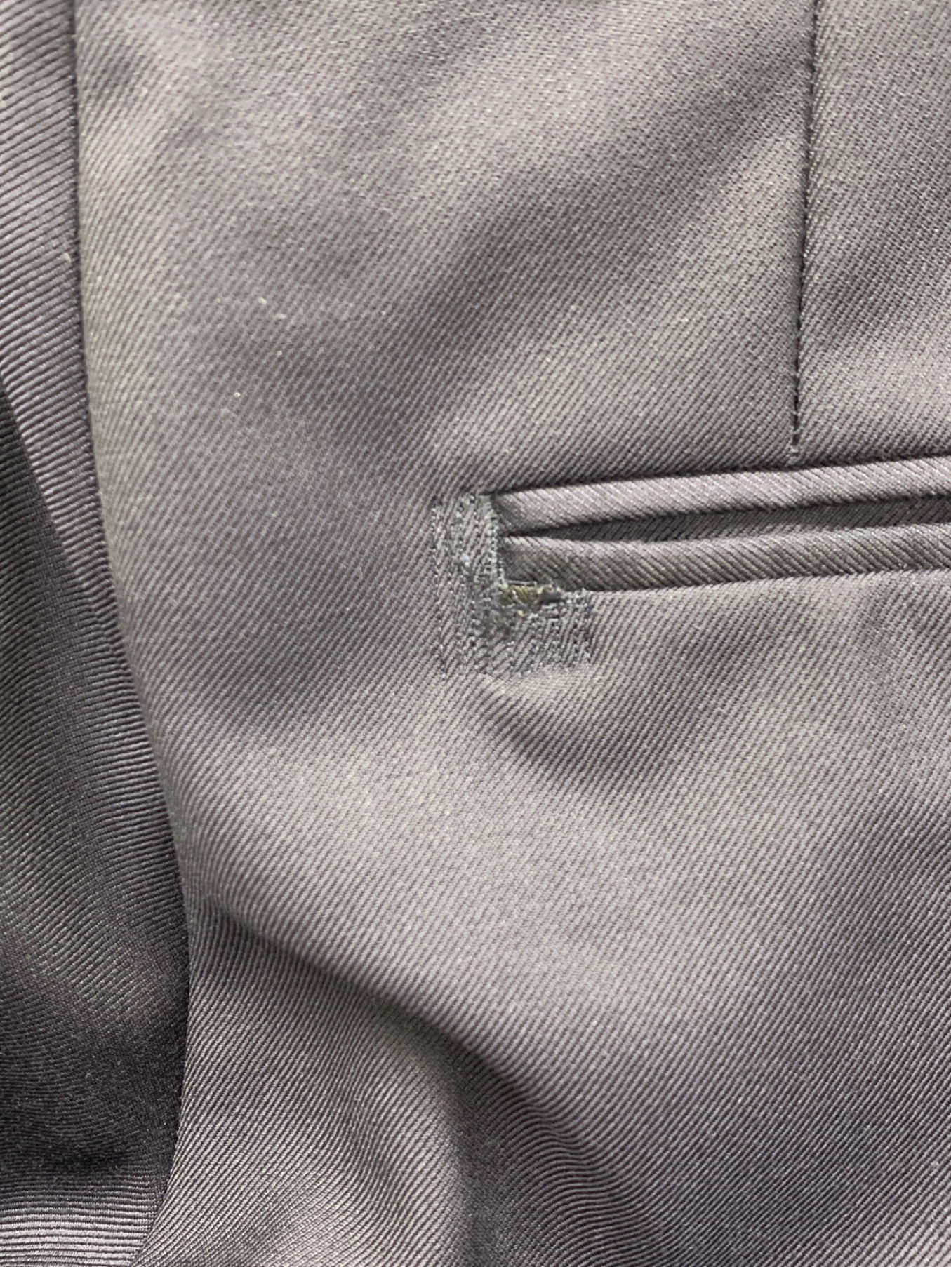 中古・古着通販】GUCCI (グッチ) 2Bセットアップスーツ ネイビー