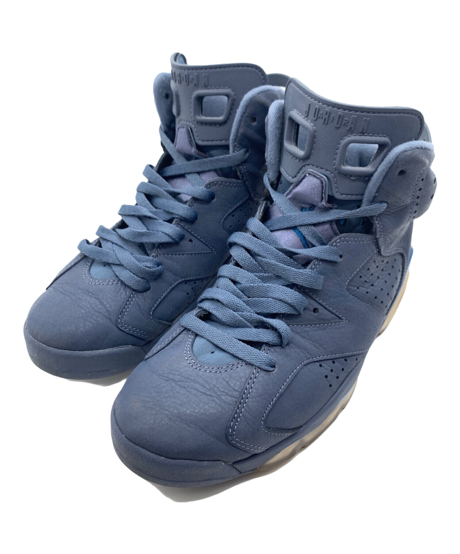 中古・古着通販】NIKE (ナイキ) AIR JORDAN 6 RETRO ブルー サイズ 