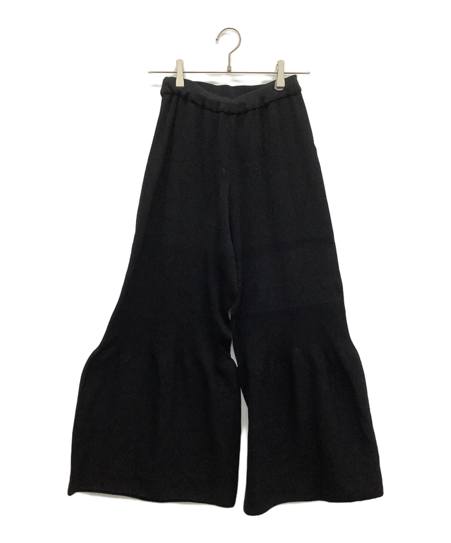 中古・古着通販】CFCL (シーエフシーエル) PORTRAIT PANTS ブラック