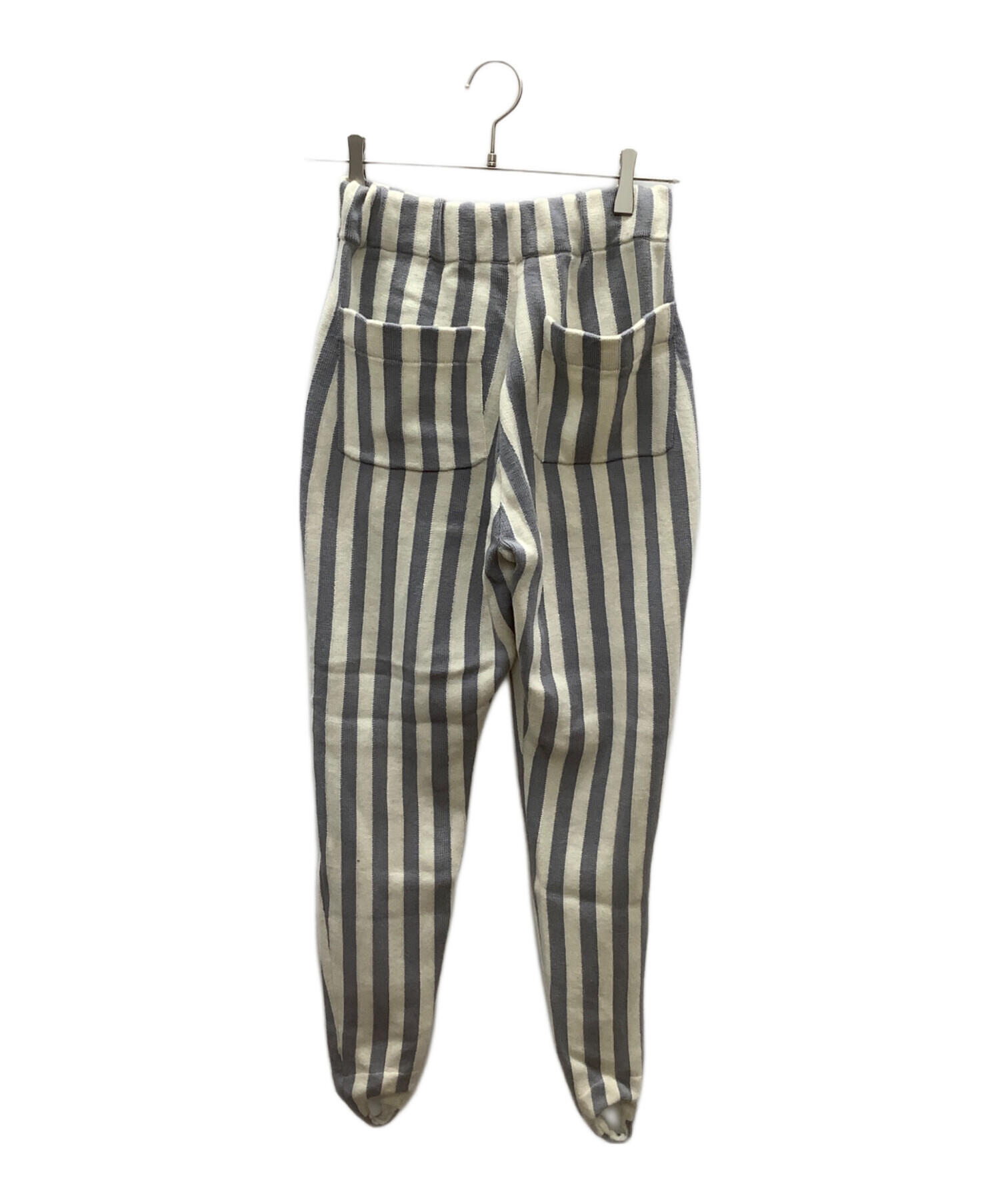 UNDER COVER アンダーカバー カーゴパンツ レディース 【古着】【中古】 中古・古着通販】UNDERCOVER (アンダーカバー) ストライプニット