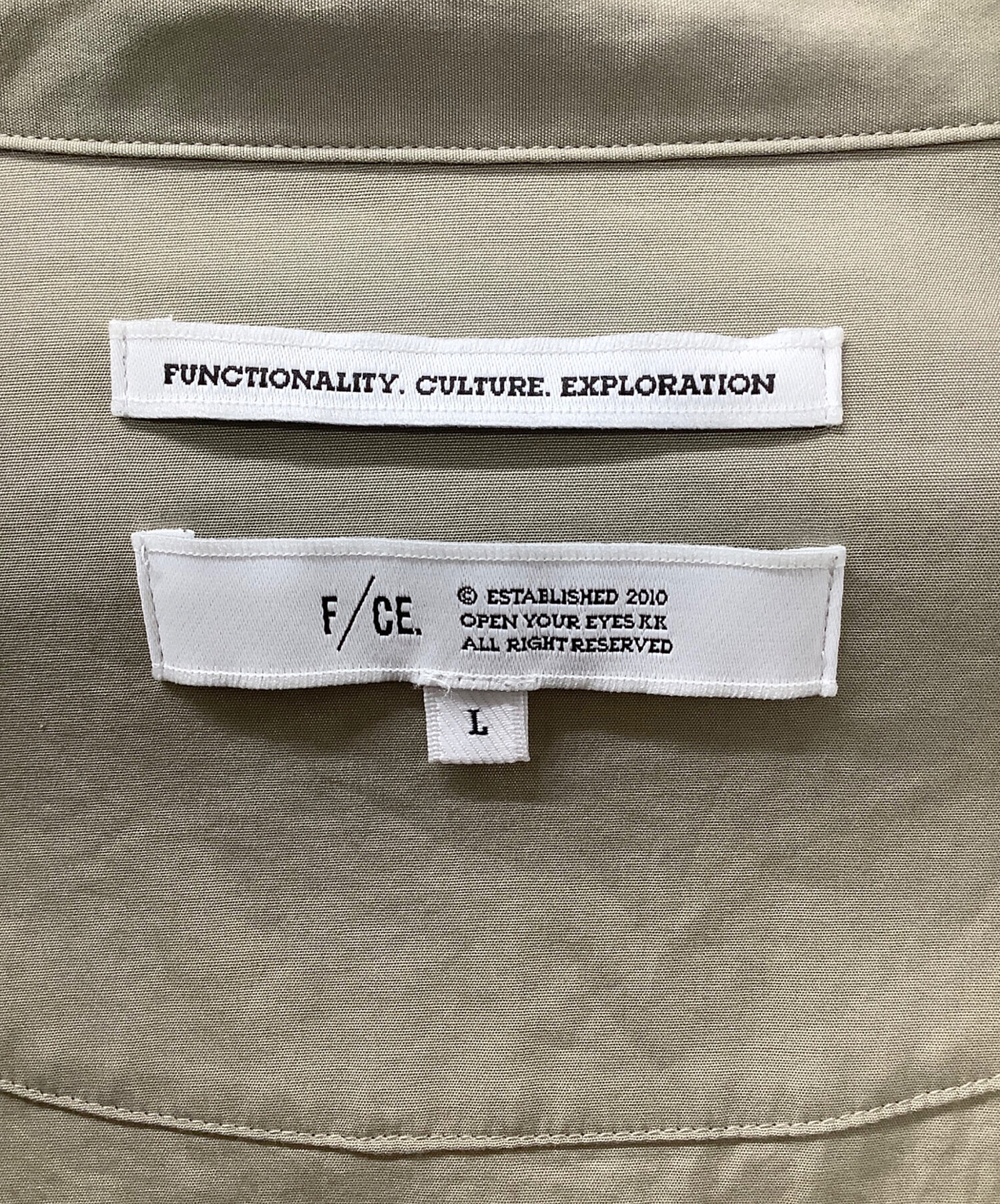 中古・古着通販】F/CE. (エフシーイー) ドリズラーシャツジャケット