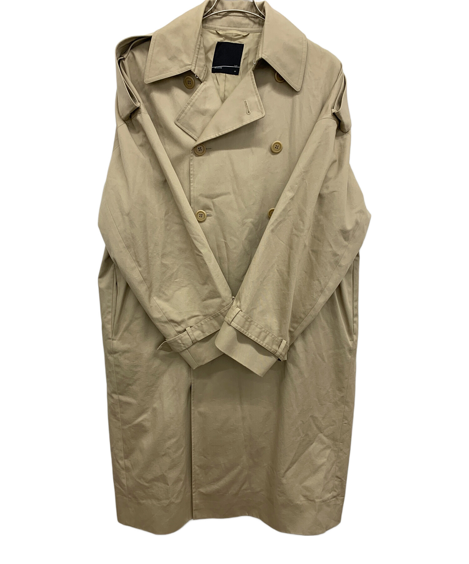 大きめ ラッドミュージシャン ビックトレンチコート ベージュ 44 ラッドミュージシャン トレンチコート(ベージュ) 大きめ ラッド