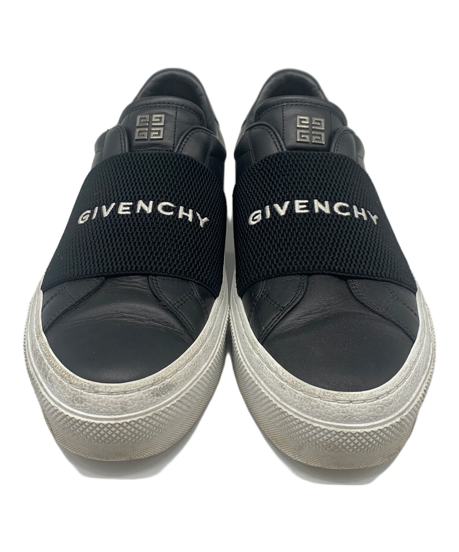 中古・古着通販】GIVENCHY (ジバンシィ) スリッポン ブラック サイズ 