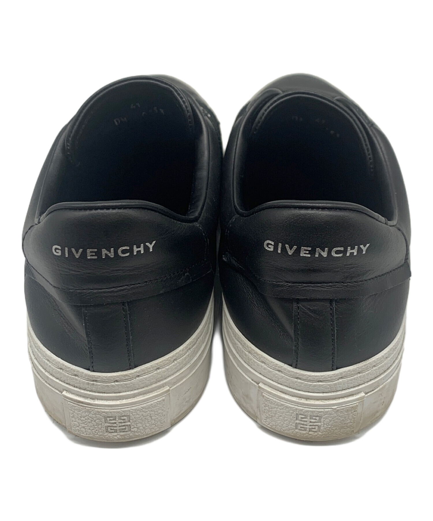 中古・古着通販】GIVENCHY (ジバンシィ) スリッポン ブラック サイズ 