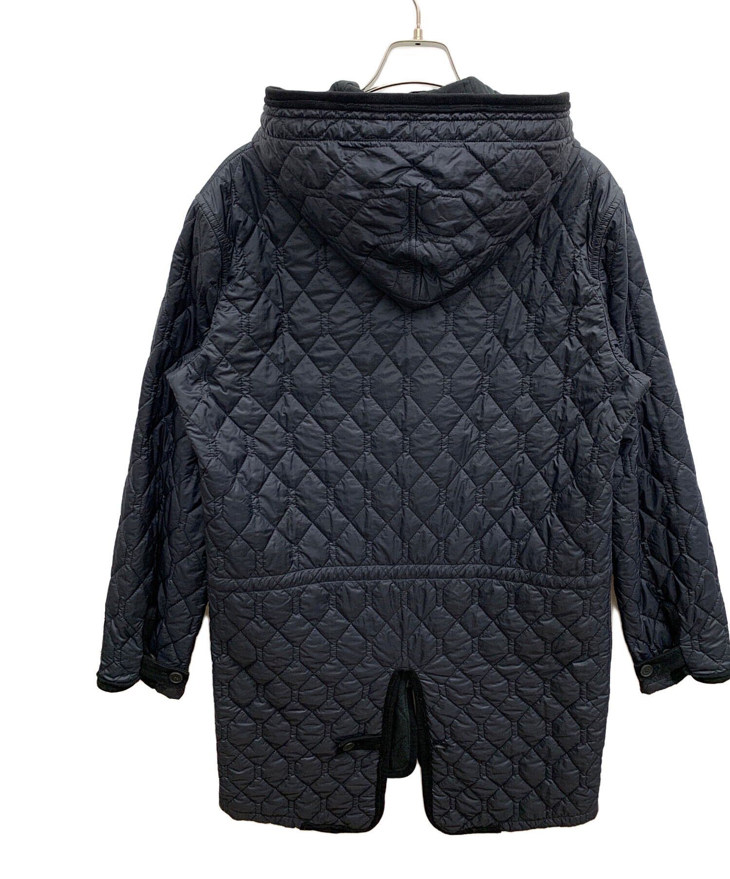 中古・古着通販】Y-3 (ワイスリー) キルティングコート ブラック