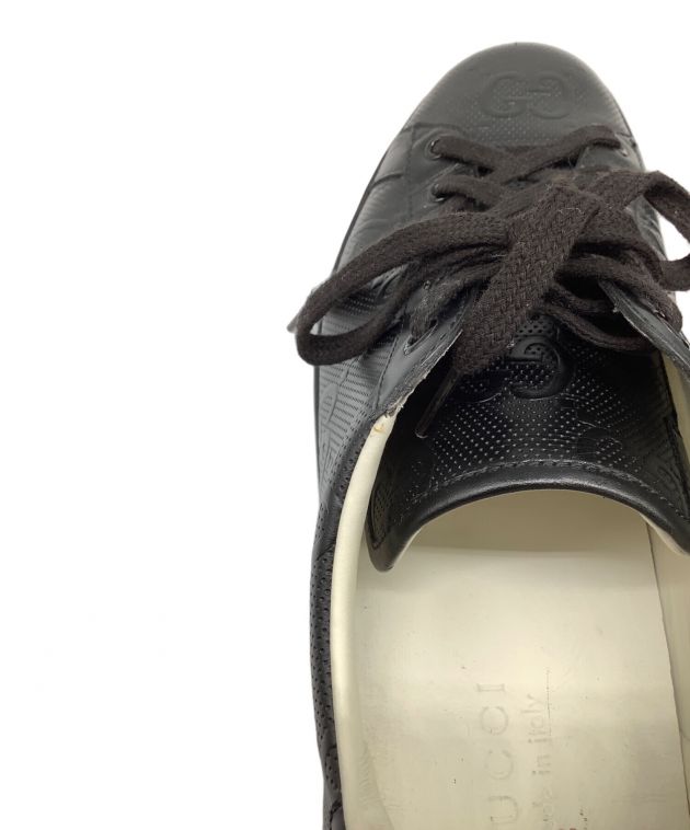 中古・古着通販】GUCCI (グッチ) スニーカー ブラック サイズ:8.5