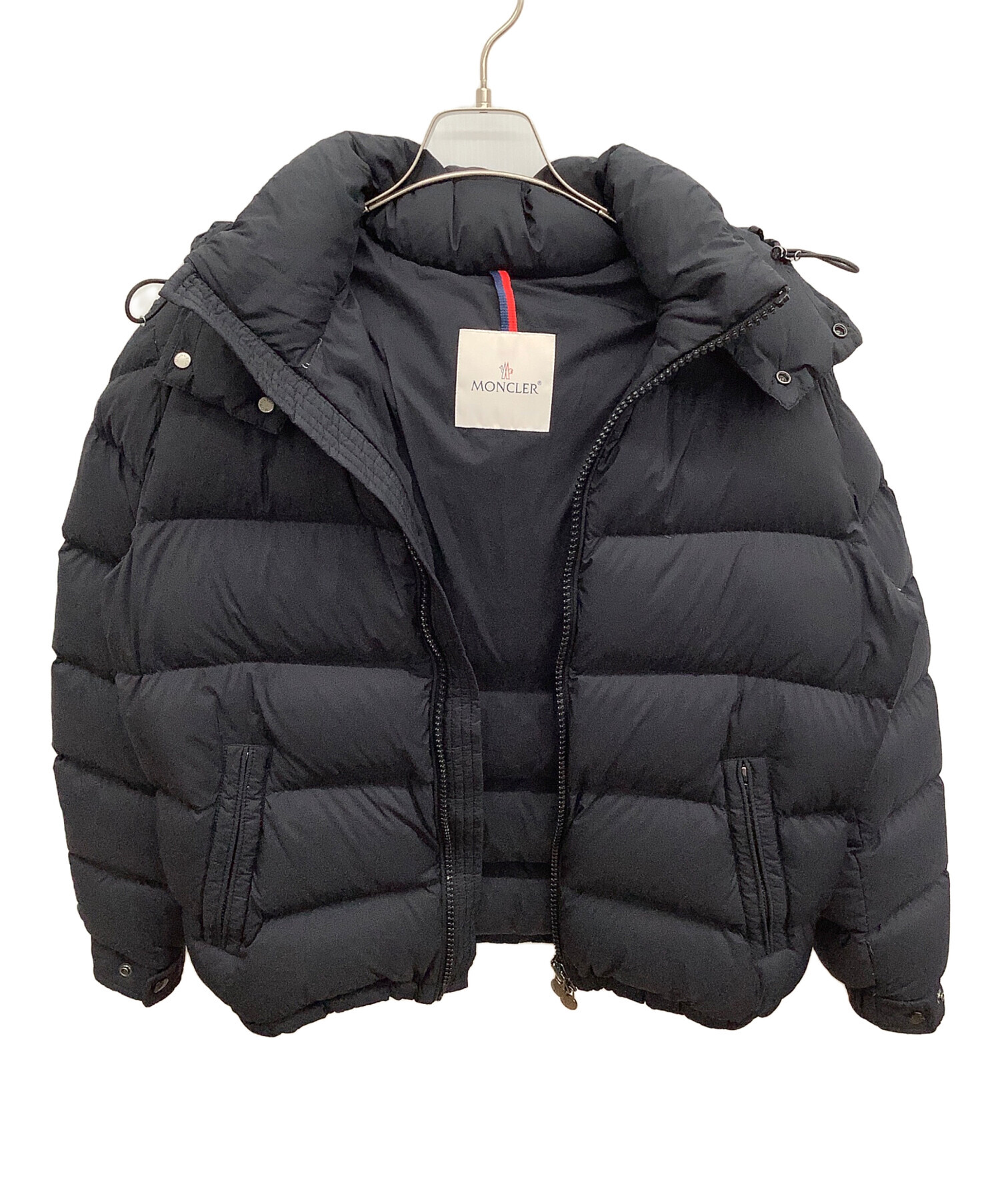 極美品 MONCLER フードライナー ダウンジャケット MONCH ルーマニア MONCLER (モンクレール) フード着脱可 フルジップ ダウン