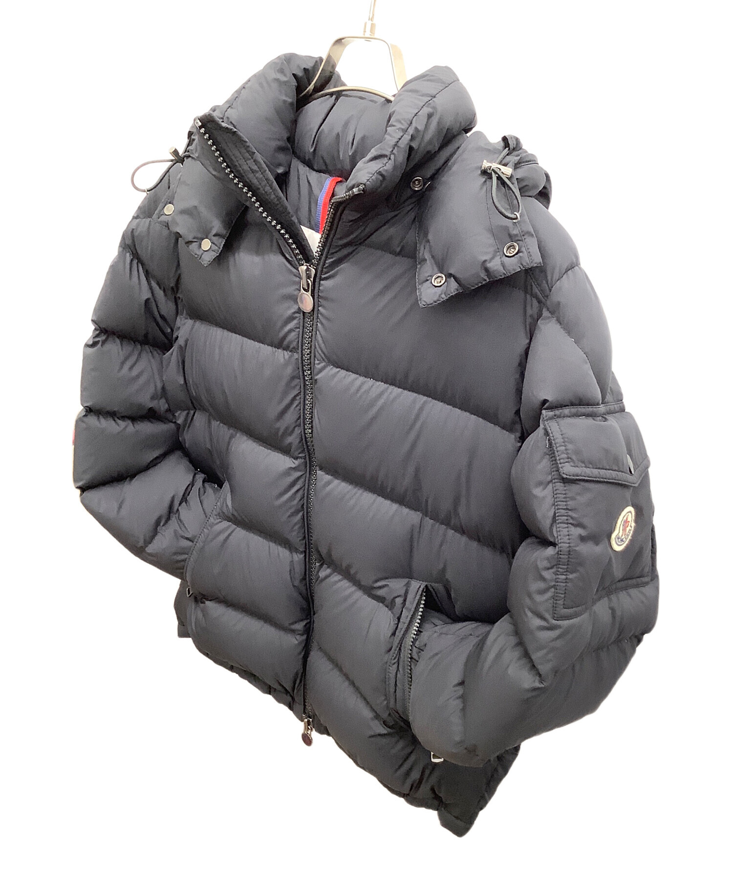 中古・古着通販】MONCLER (モンクレール) ダウンジャケット ブラック