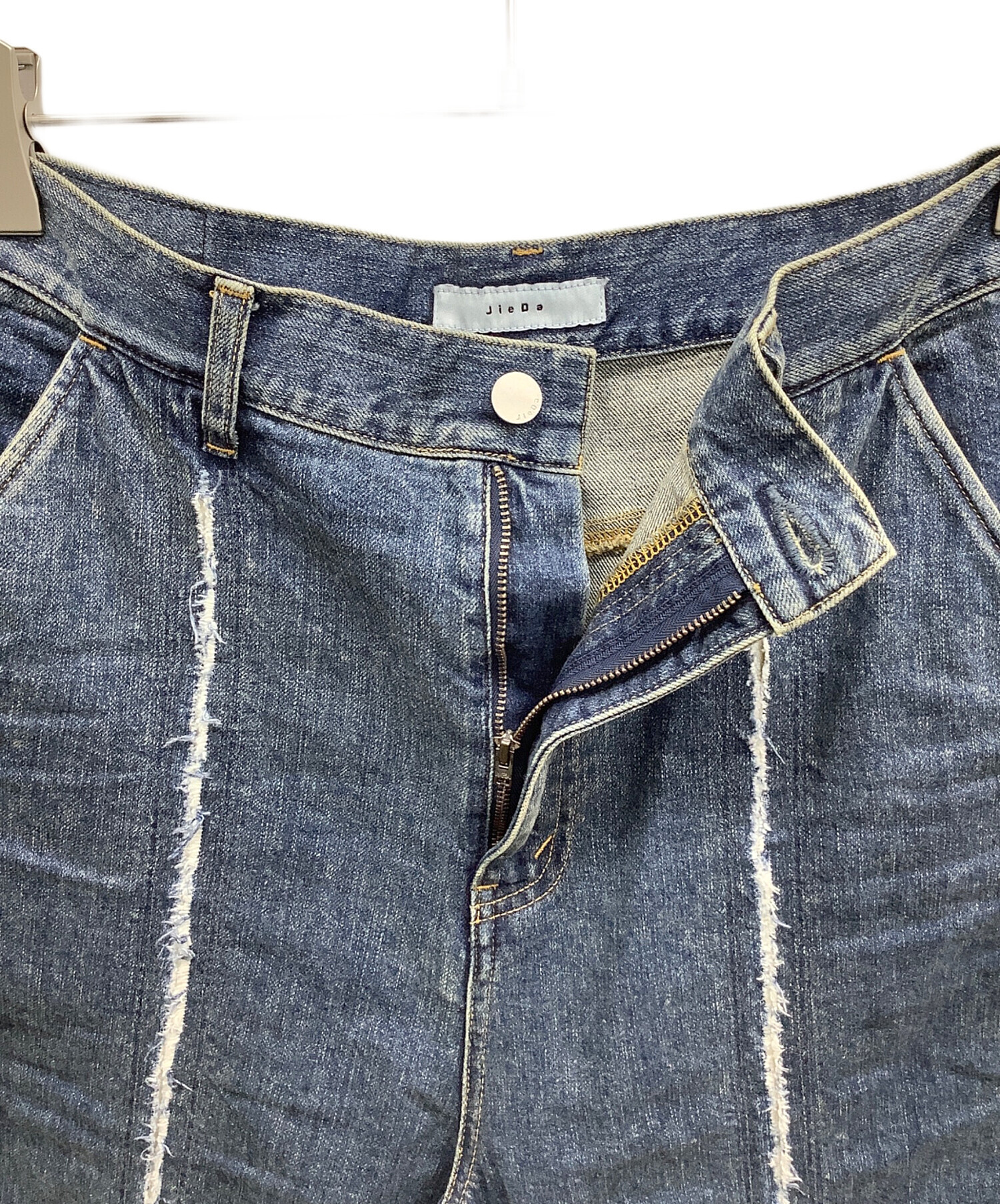 中古・古着通販】jieda (ジエダ) CUTTING WIDE DENIM インディゴ 