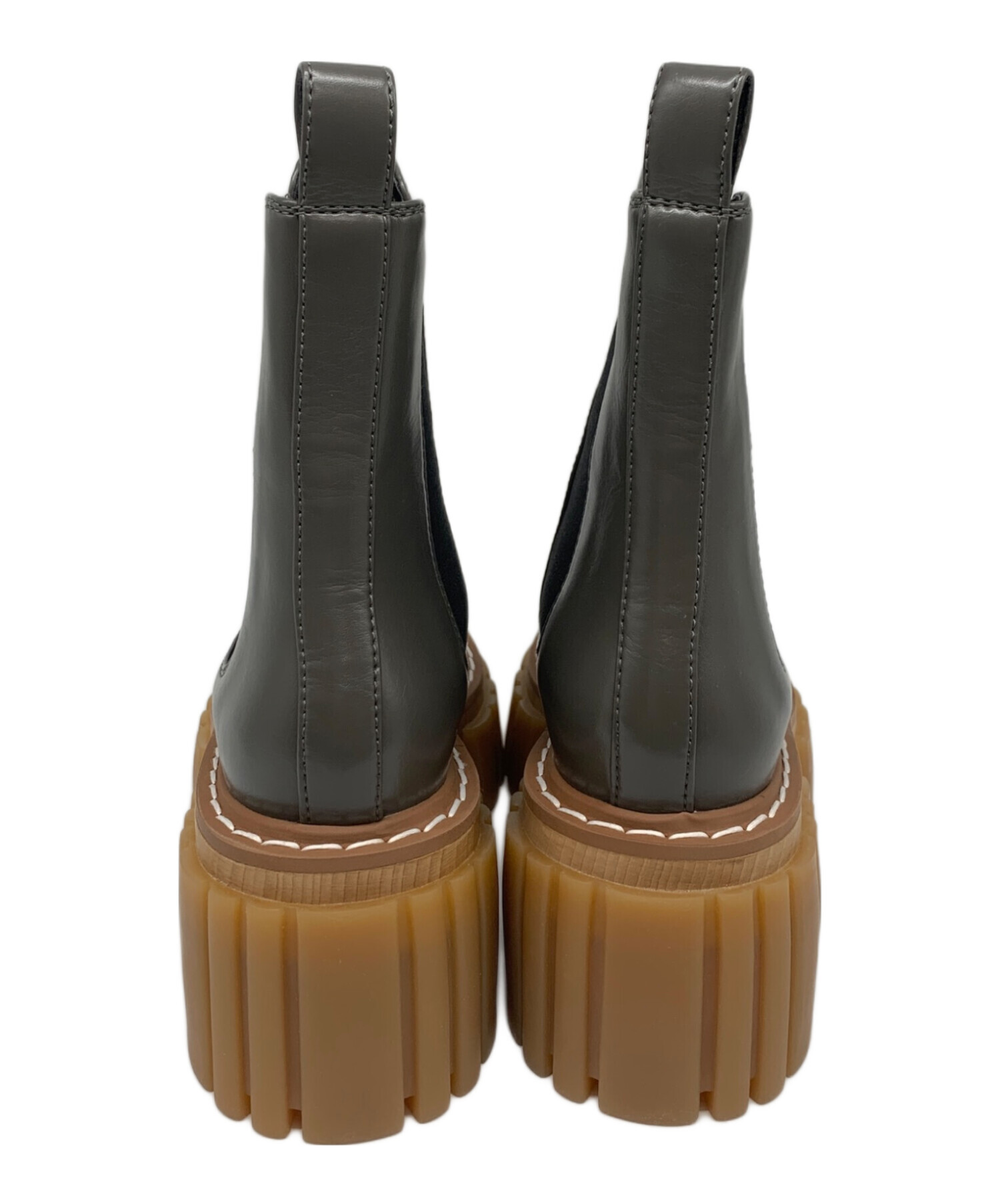 ステラマッカートニー ショートブーツエミリー 厚底 サイドゴア 37ブラック ステラマッカートニー 37 エミリー ショートブーツ Stella McCartney