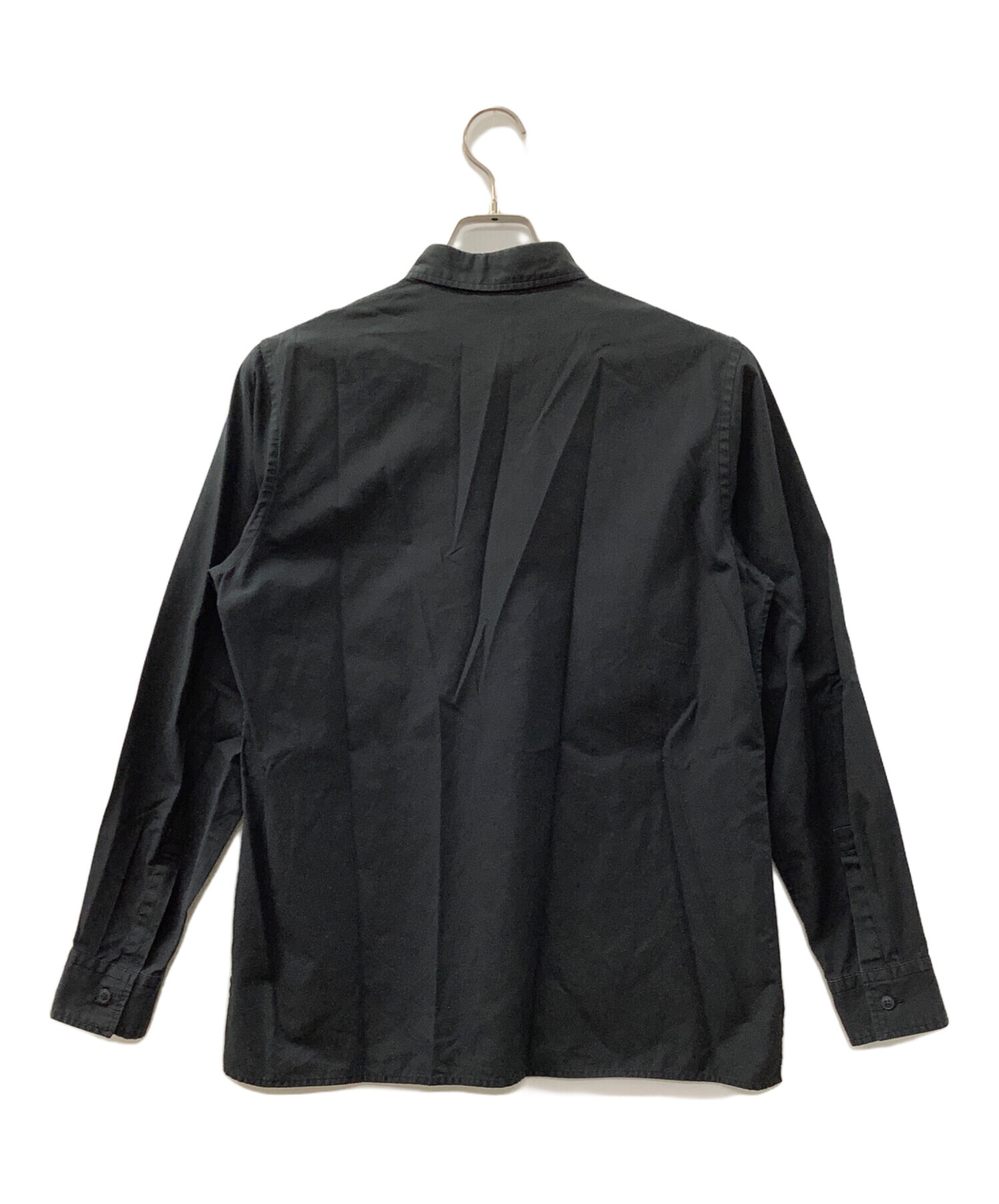 中古・古着通販】ISSEY MIYAKE (イッセイミヤケ) 長袖シャツ ブラック