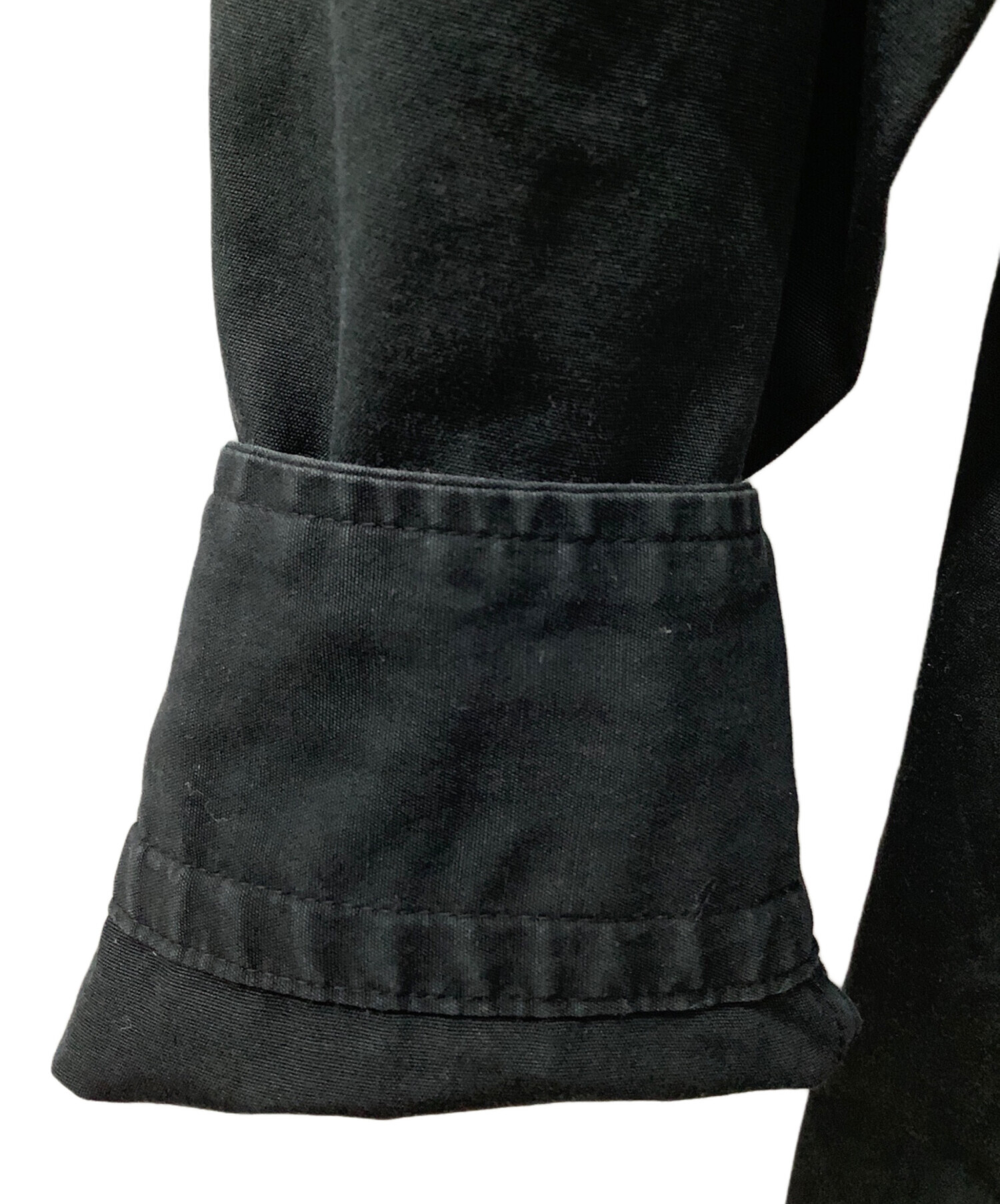 中古・古着通販】ISSEY MIYAKE (イッセイミヤケ) 長袖シャツ ブラック