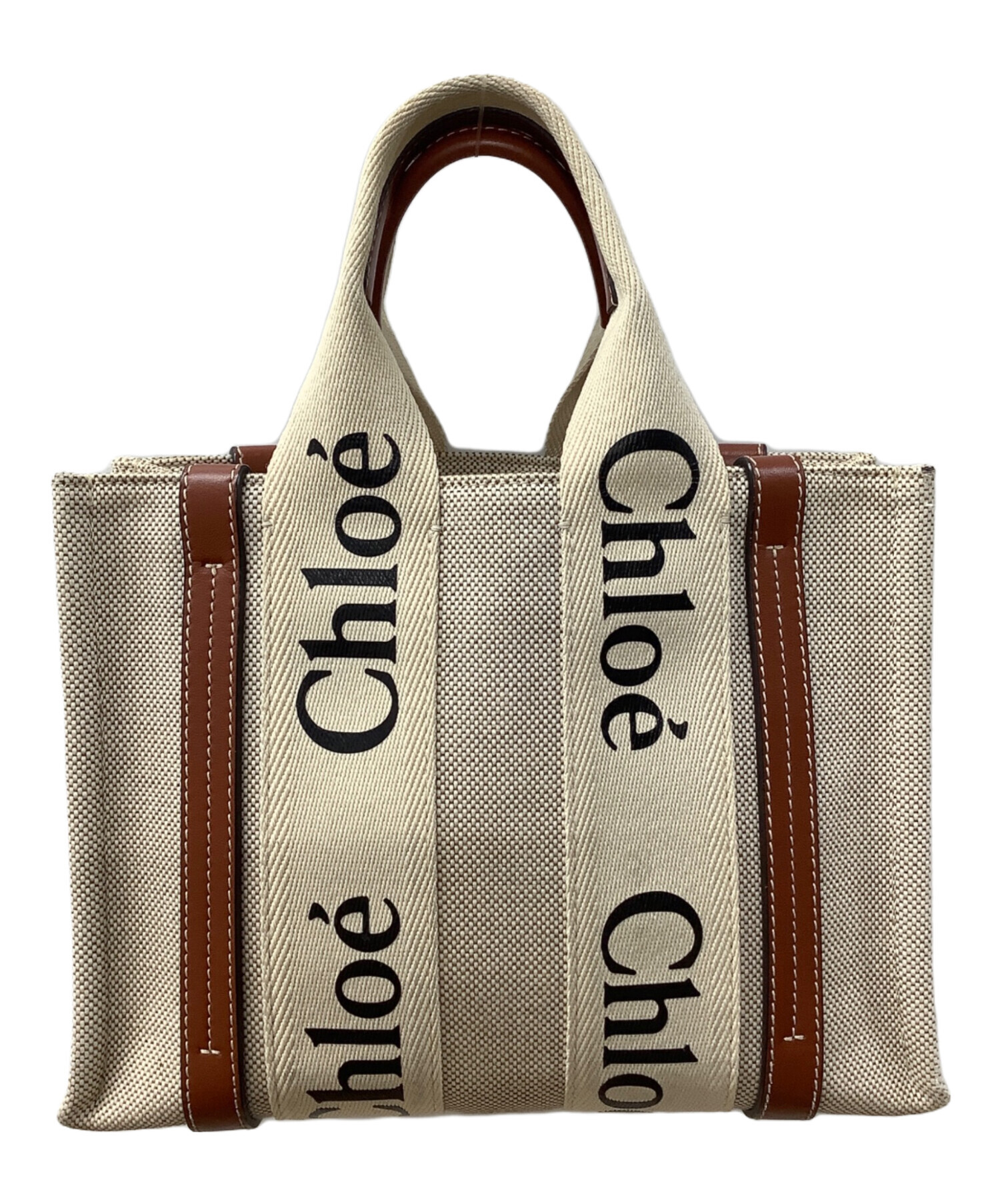 中古・古着通販】Chloe (クロエ) ウッディ スモール ブラウン×ベージュ 