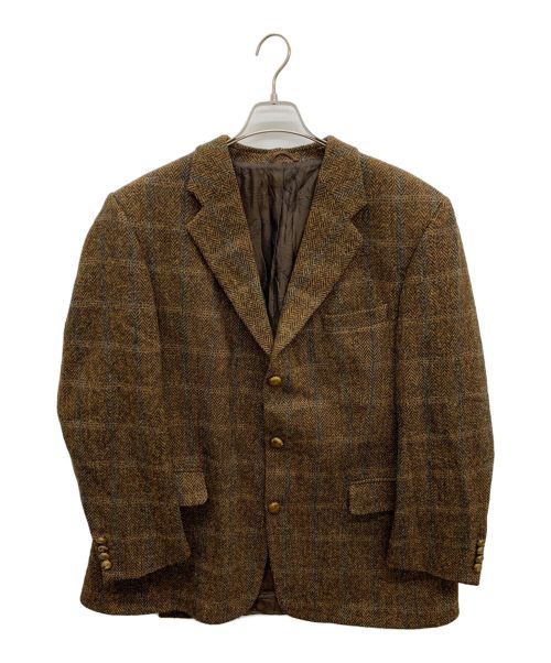 希少XL相当　ハリスツイードBARUTTI テーラードジャケット　ペンキペイント 中古・古着通販】Harris Tweed (ハリスツイード) MARIO BARUTTI 3B