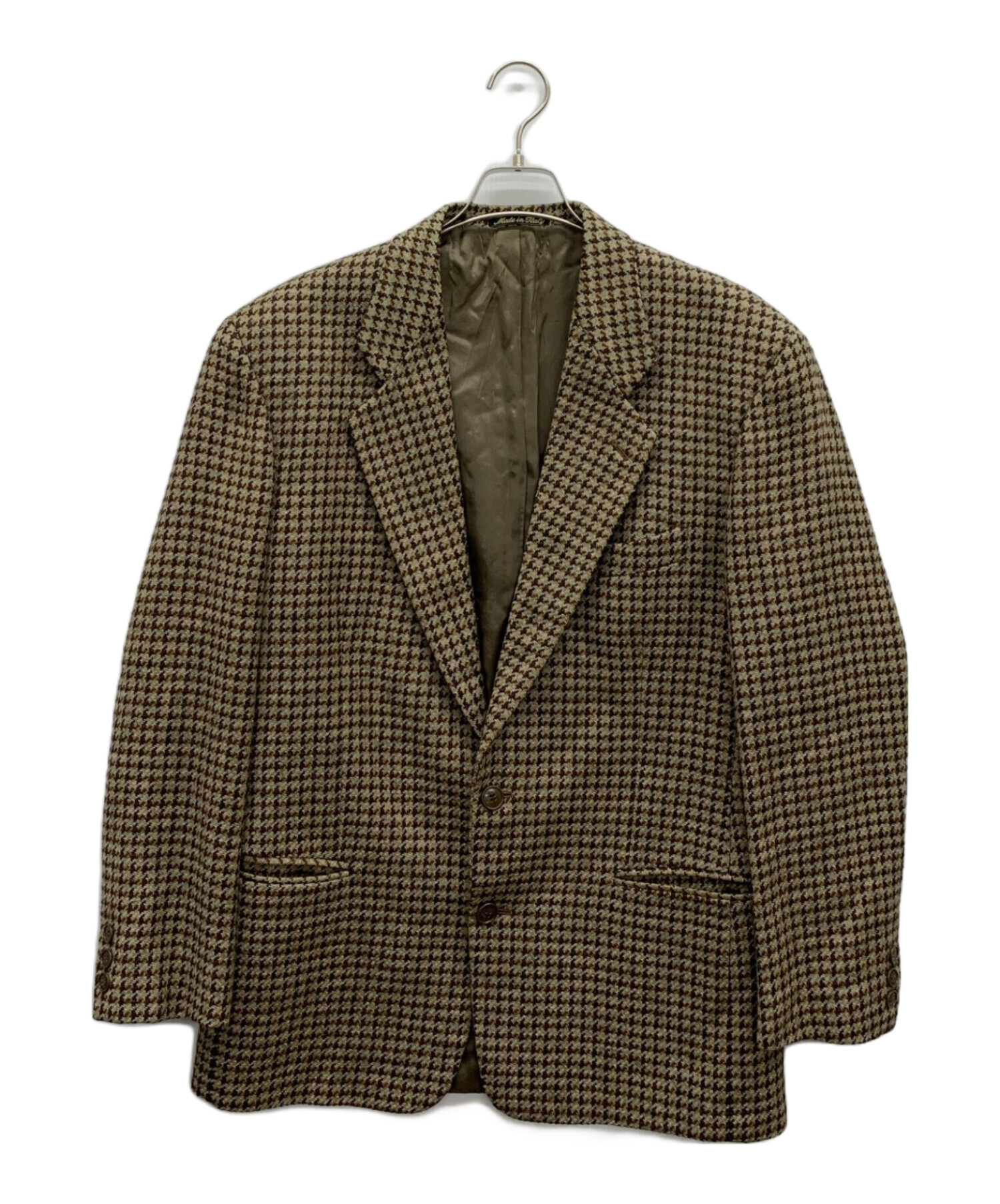 Giorgio Armani ブラウン テーラードジャケット 中古・古着通販】EMPORIO ARMANI (エンポリオアルマーニ) 2Bウール