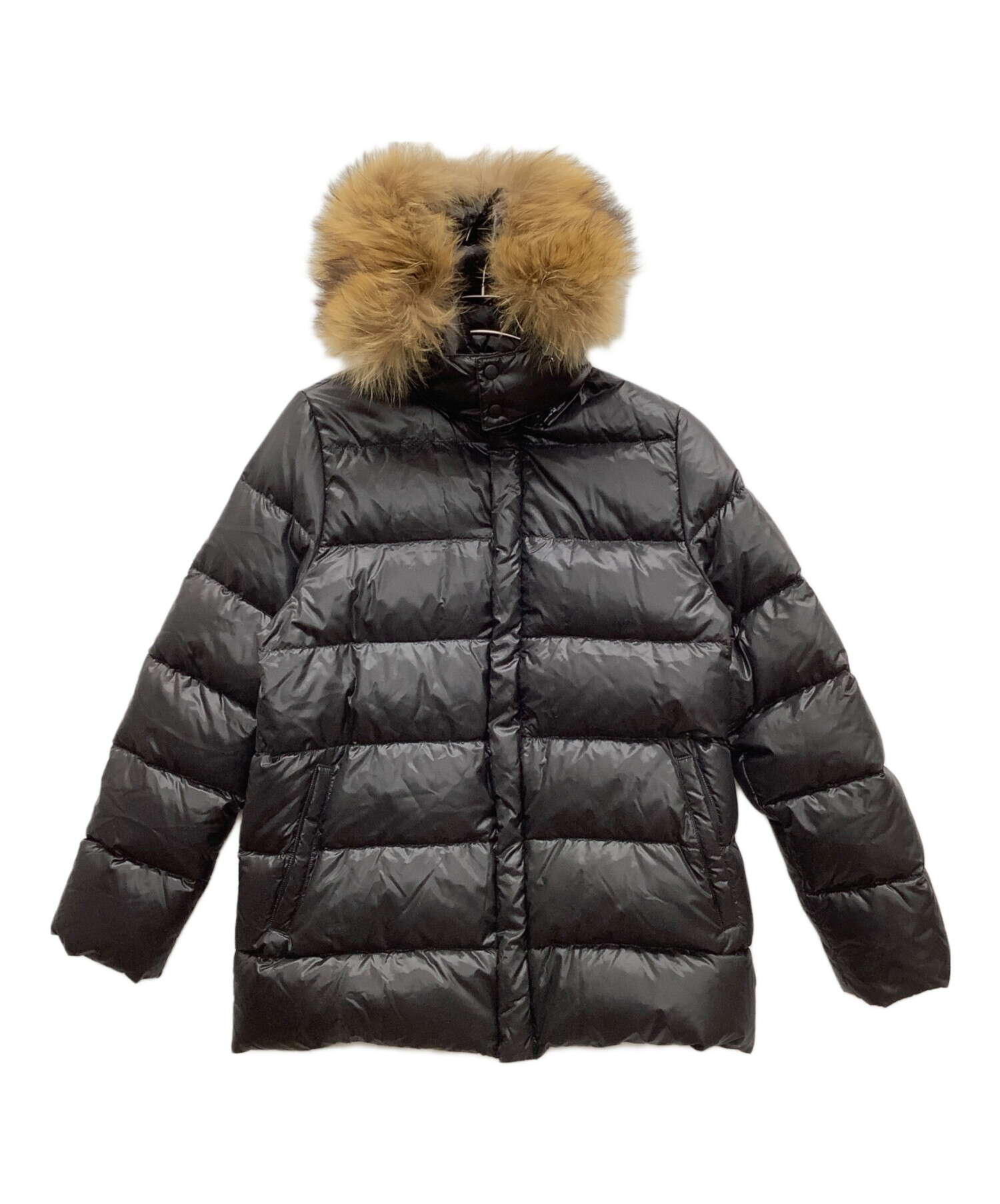 デュベティカ Vega フードダウンジャケット サイズ48 ブラック 中古・古着通販】DUVETICA (デュベティカ) VEGA ブラック サイズ:48