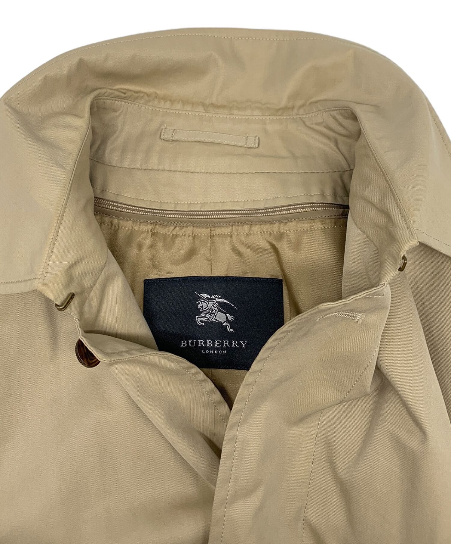 【未使用•タグ付】バーバリーロンドン ステンカラーコート Lサイズ ライナー付き 中古・古着通販】BURBERRY LONDON (バーバリーロンドン) ライナー付