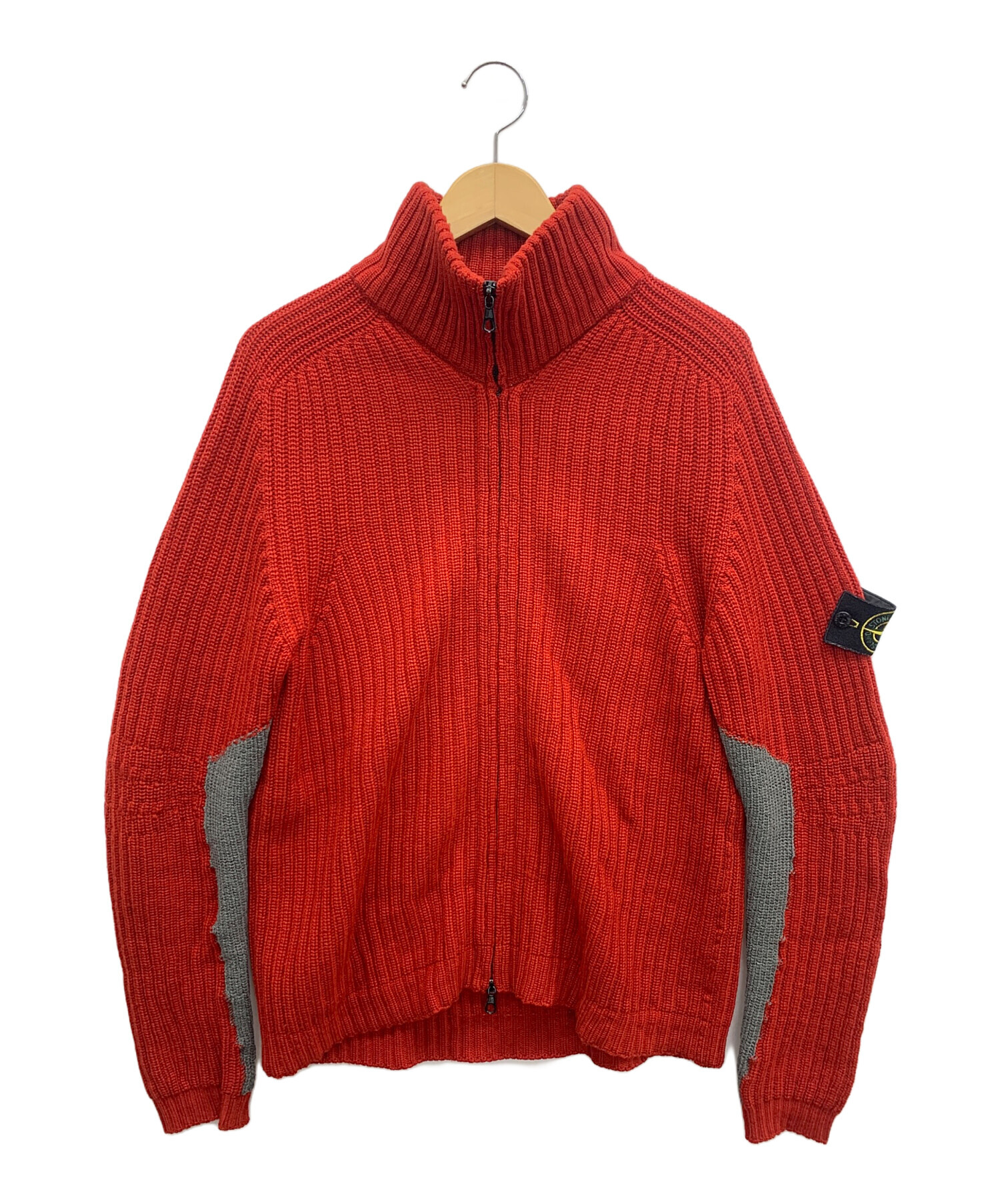 中古・古着通販】STONE ISLAND (ストーンアイランド) ジップニット 