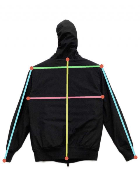 中古・古着通販】MONCLER (モンクレール) DERVA GIUBOTTO ブラック