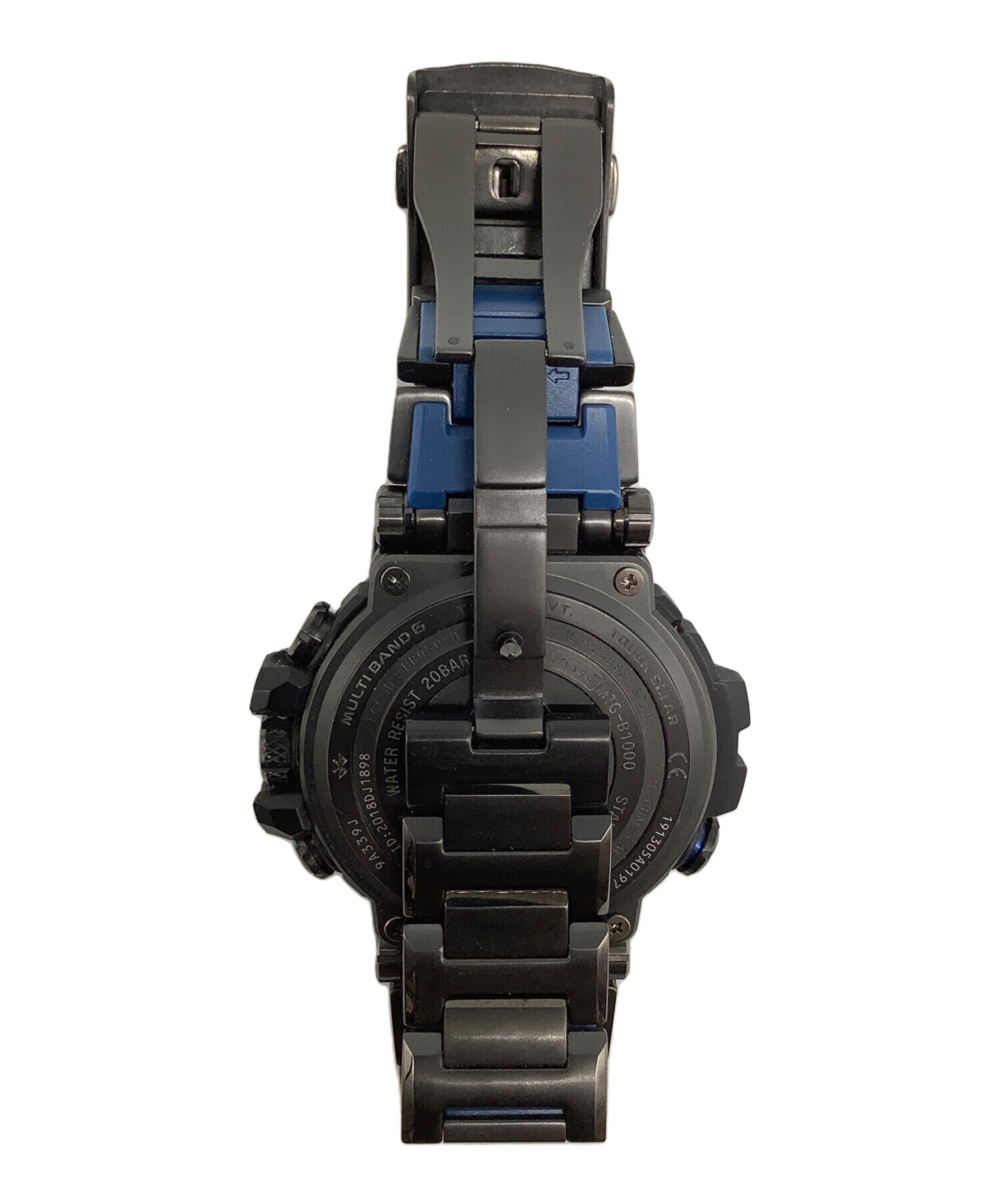 中古・古着通販】CASIO (カシオ) G-SHOCK ブラック×ブルー｜ブランド