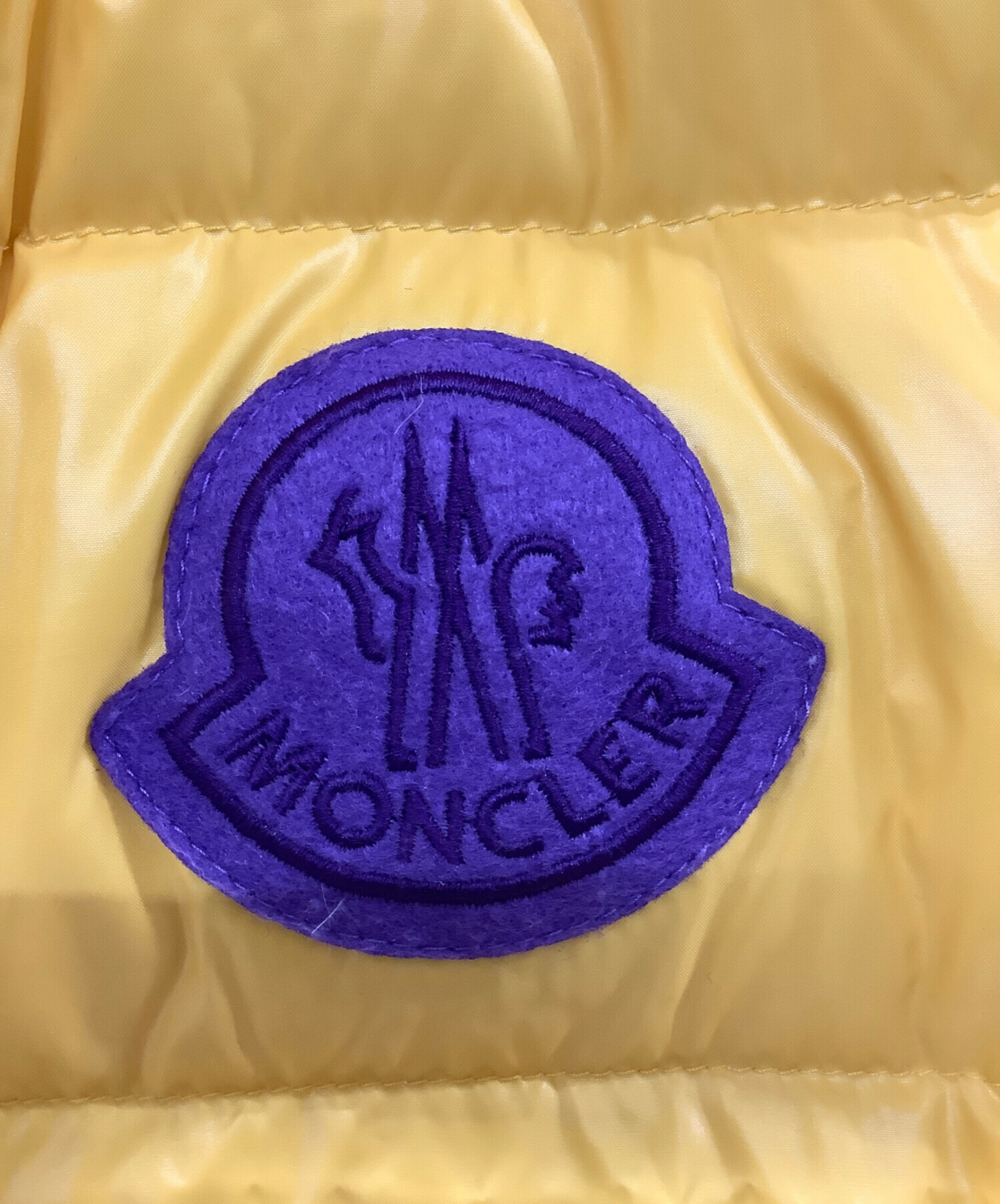 中古・古着通販】MONCLER (モンクレール) PARKER GILET イエロー