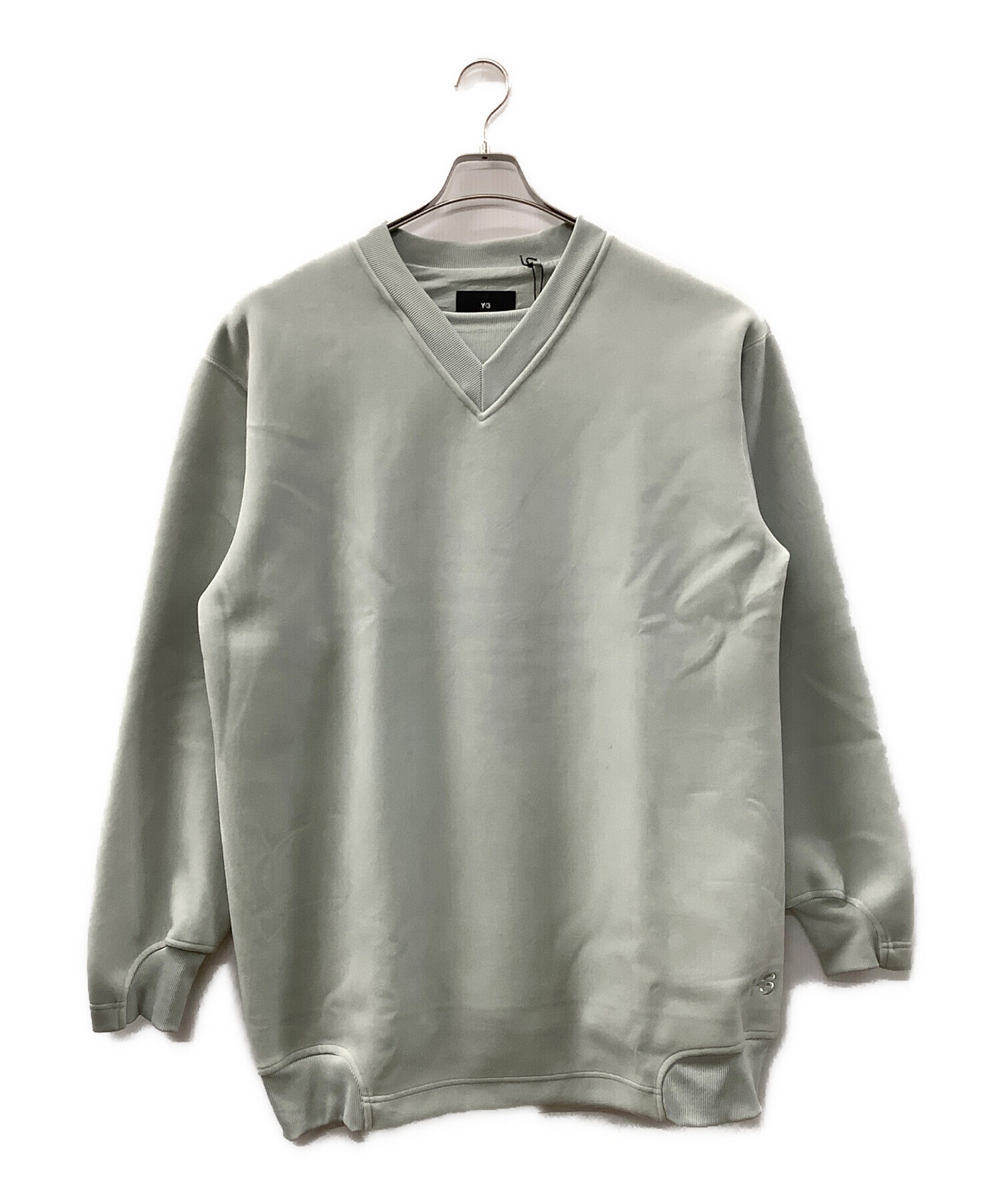 中古・古着通販】Y-3 (ワイスリー) ベルベットクルー Vネック