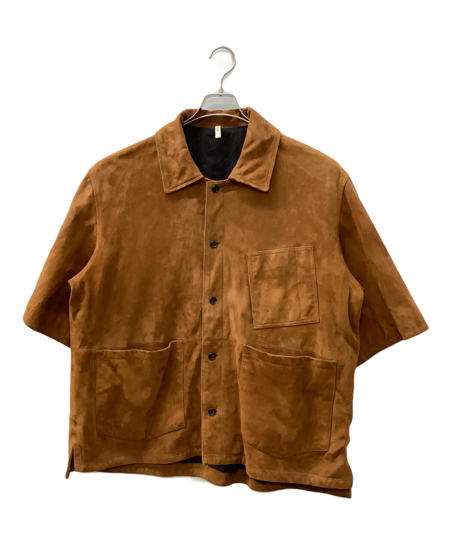 CCUスエードブルゾン ジャケット ブラウン 茶 中古・古着通販】CCU (シーシーユー) スウェードジャケット ブラウン