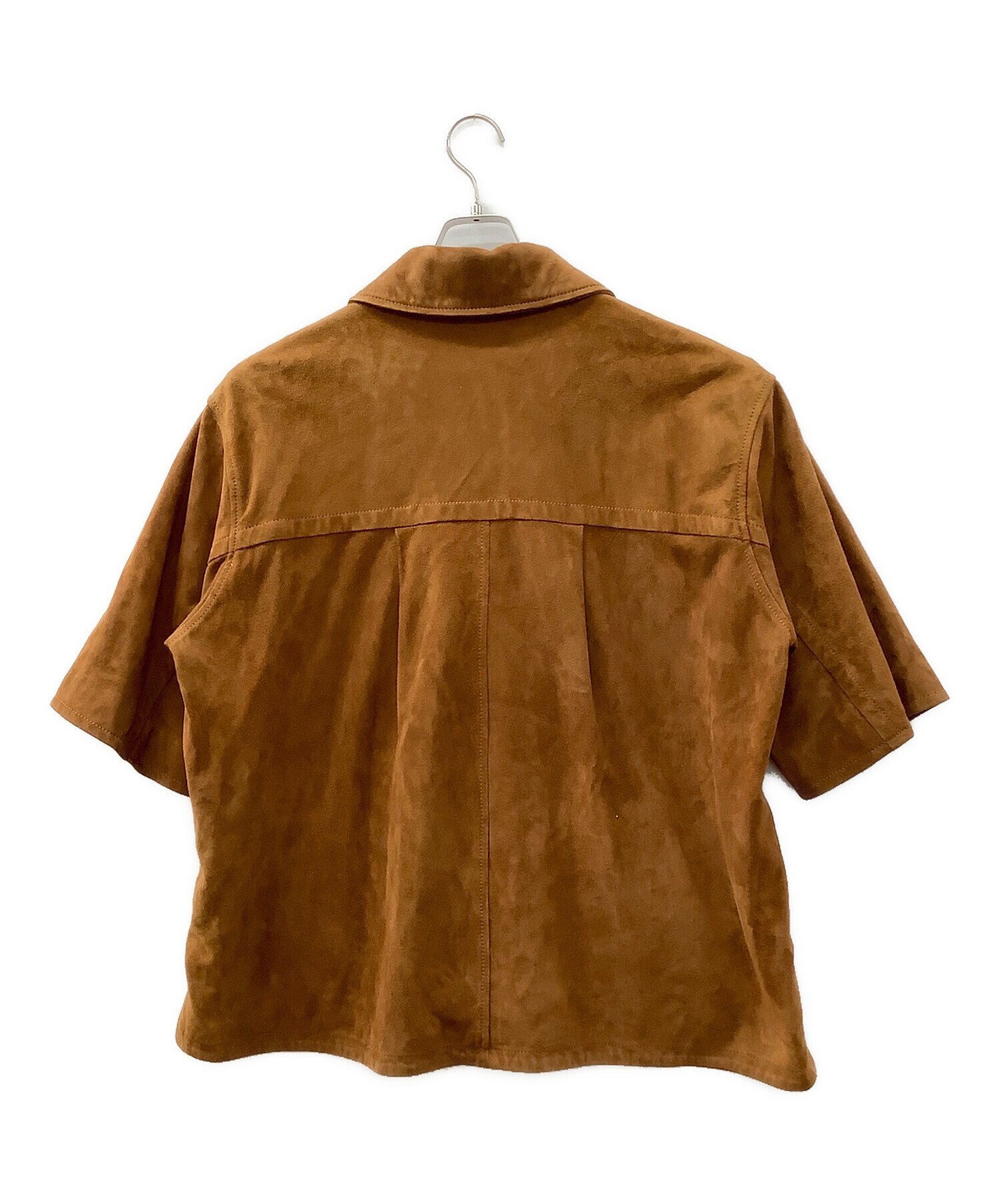 中古・古着通販】CCU (シーシーユー) スウェードジャケット ブラウン