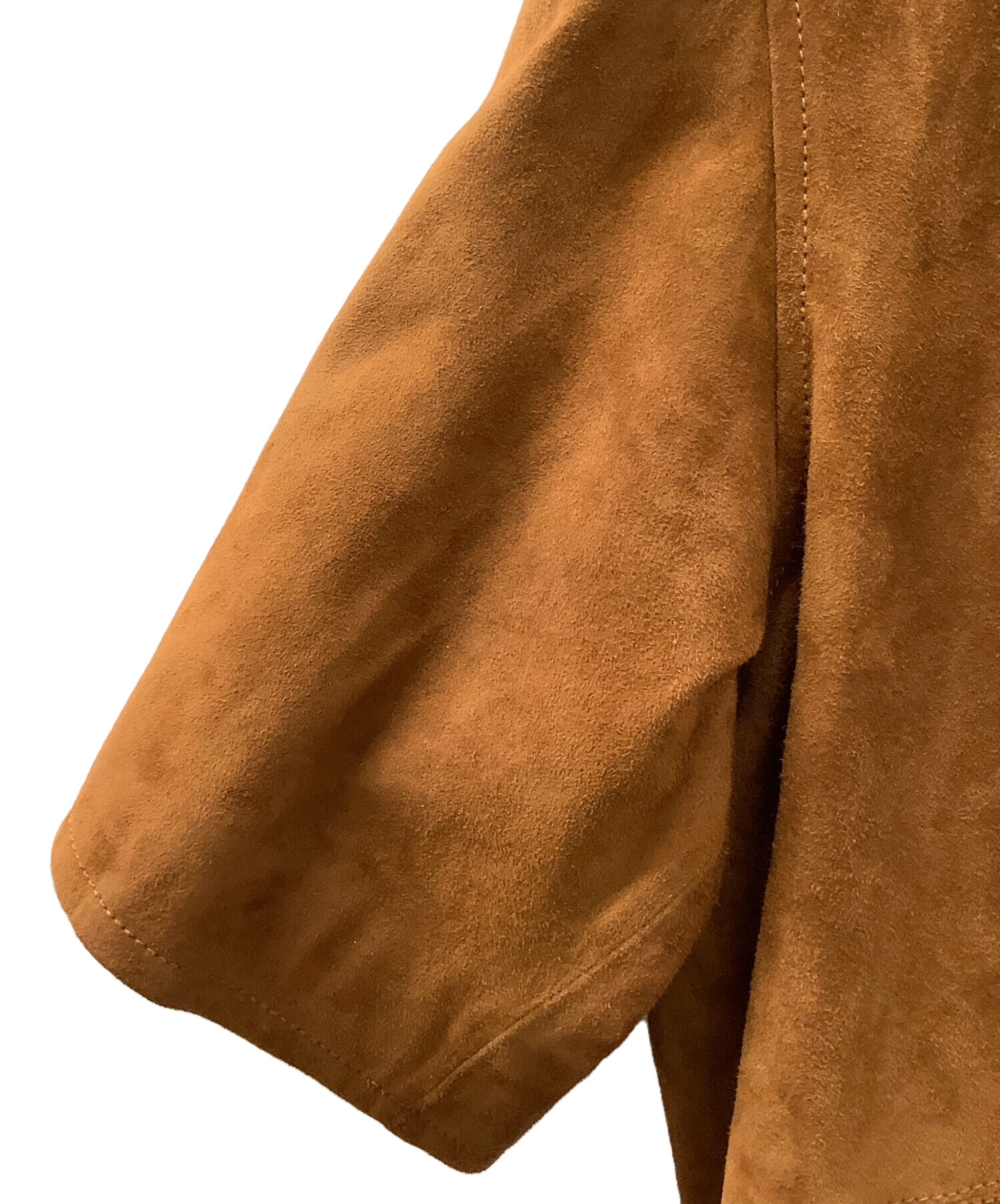 中古・古着通販】CCU (シーシーユー) スウェードジャケット ブラウン