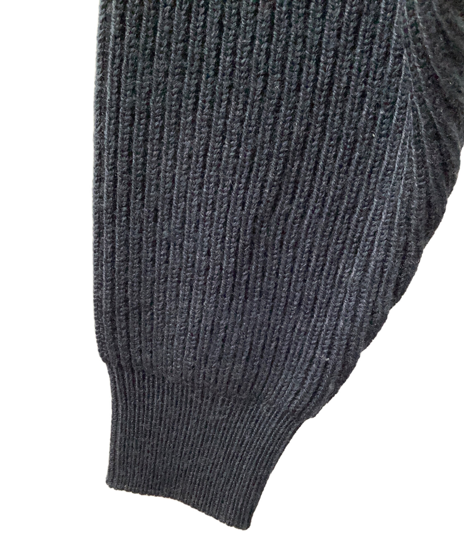 中古・古着通販】ELLIE (エリー) ドライバーズニット ネイビー サイズ