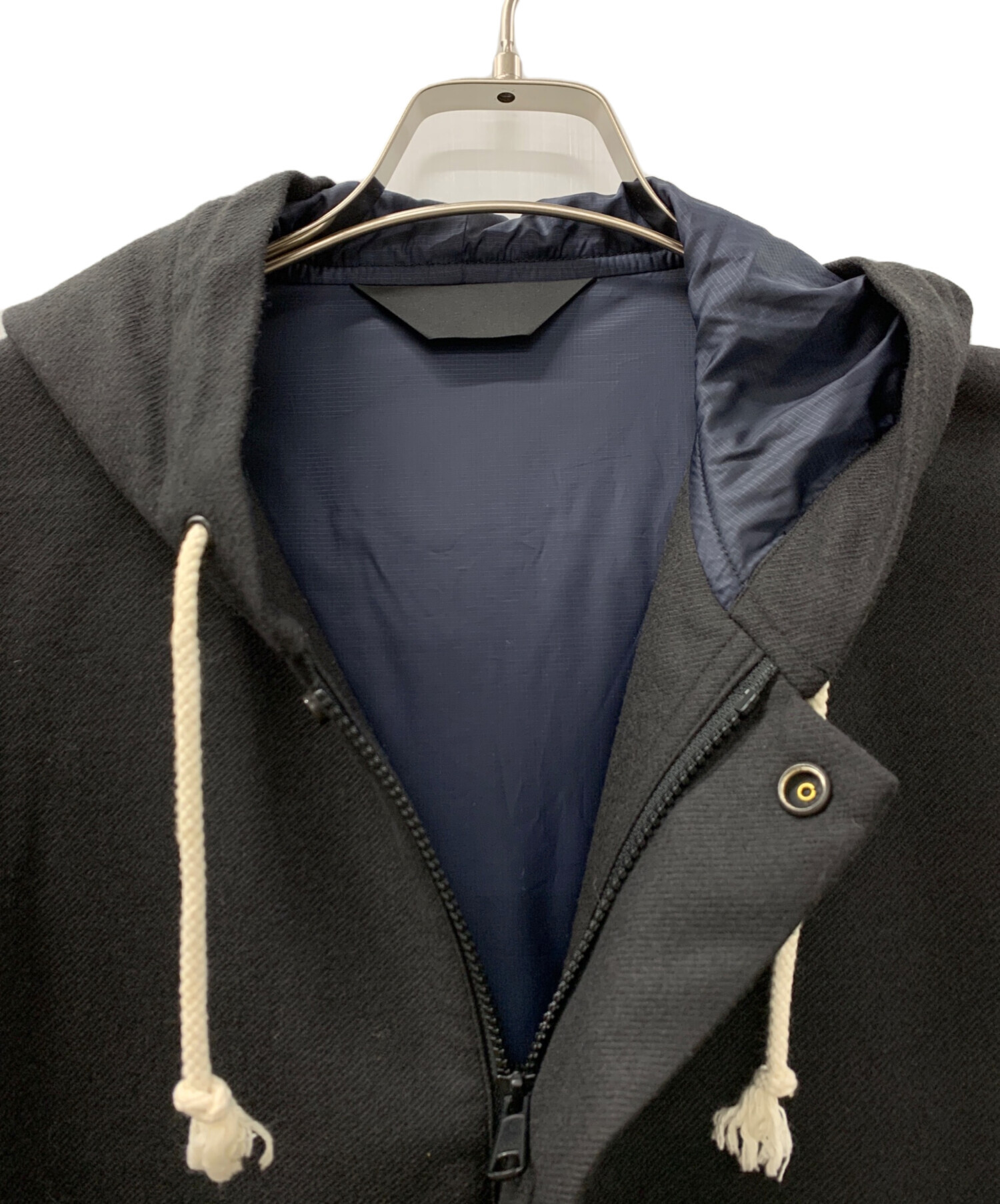 中古・古着通販】Essay (エッセイ) ベンチコート ブラック サイズ:S