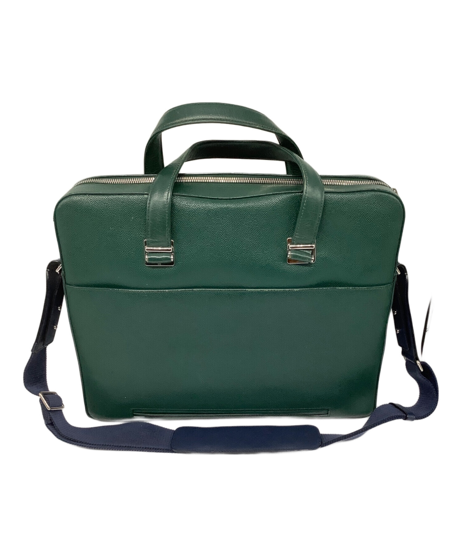 中古・古着通販】dunhill (ダンヒル) ブリーフケース グリーン 