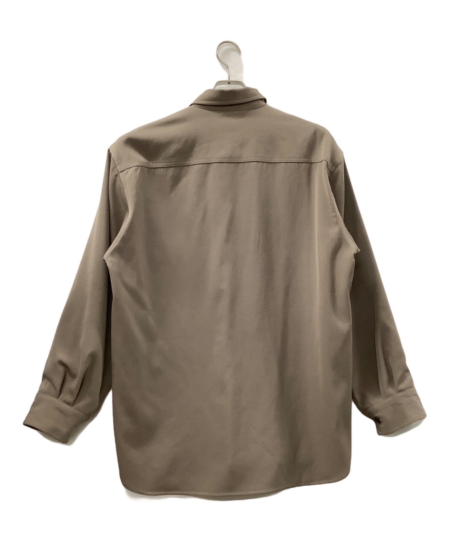 中古・古着通販】AURALEE (オーラリー) WOOL MAX GABAGINE SHIRT 