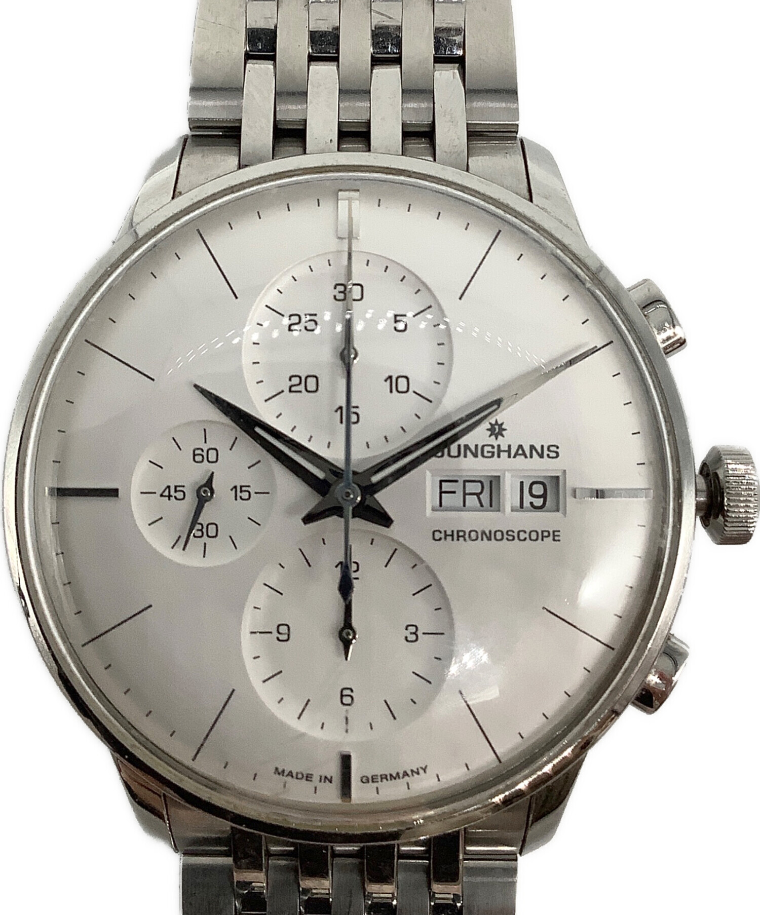 中古・古着通販】JUNGHANS (ユンハンス) meister chronoscope ホワイト 