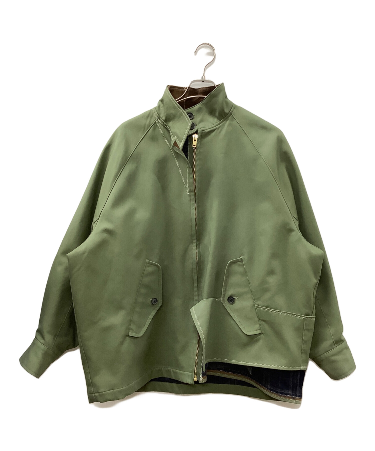 kolor ブルゾン 中古・古着通販】KOLOR (カラー) コーティングフランネルブルゾン