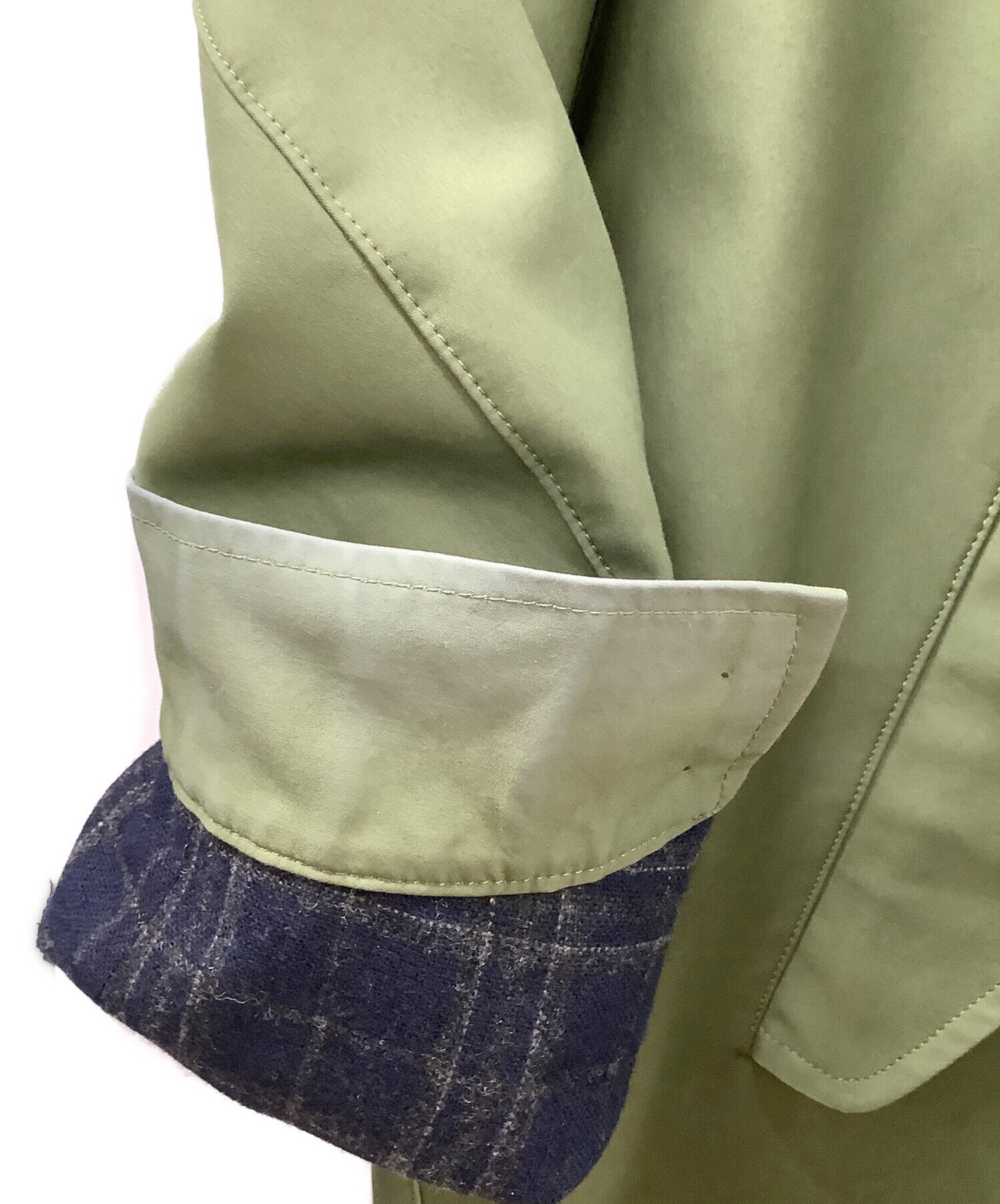 中古・古着通販】KOLOR (カラー) コーティングフランネルブルゾン