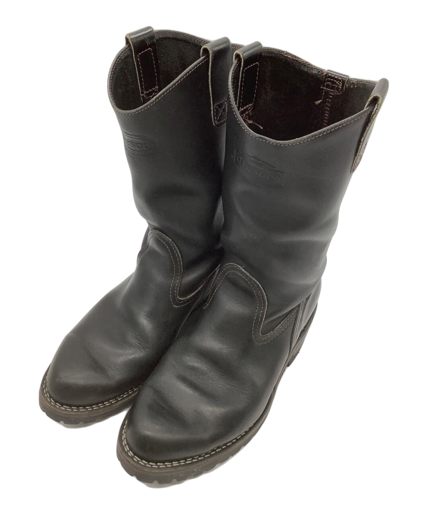 中古・古着通販】WESCO (ウェスコ) ウエスタンボス ブラック サイズ:7E 
