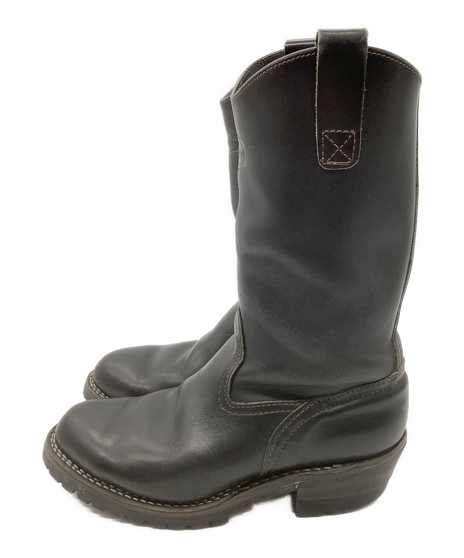 中古・古着通販】WESCO (ウェスコ) ウエスタンボス ブラック サイズ:7E
