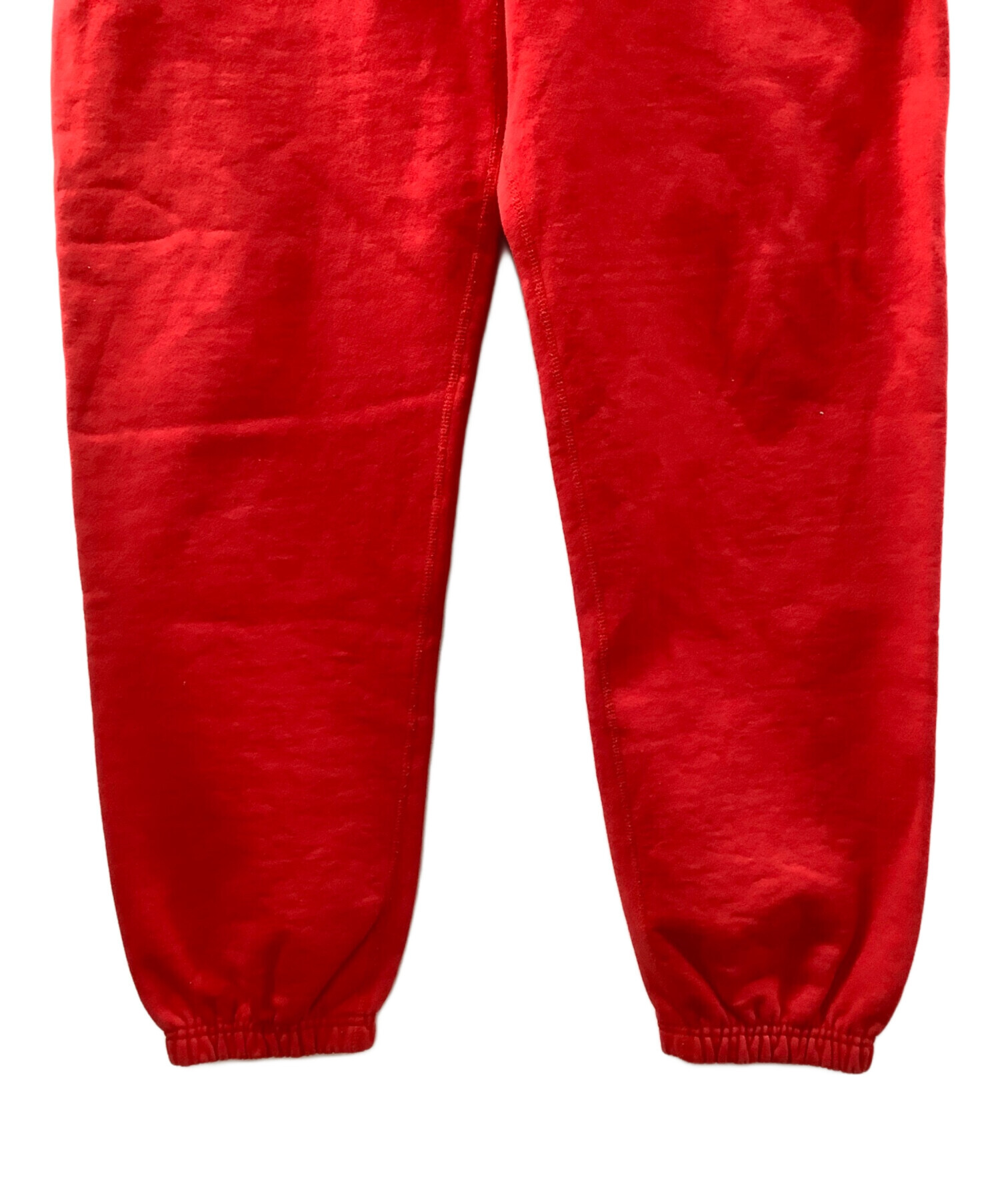 レアSupremeシュプリーム 赤 S刺繍レッドショートスエットパンツ サイズM 中古・古着通販】SUPREME (シュプリーム) スウェットパンツ レッド