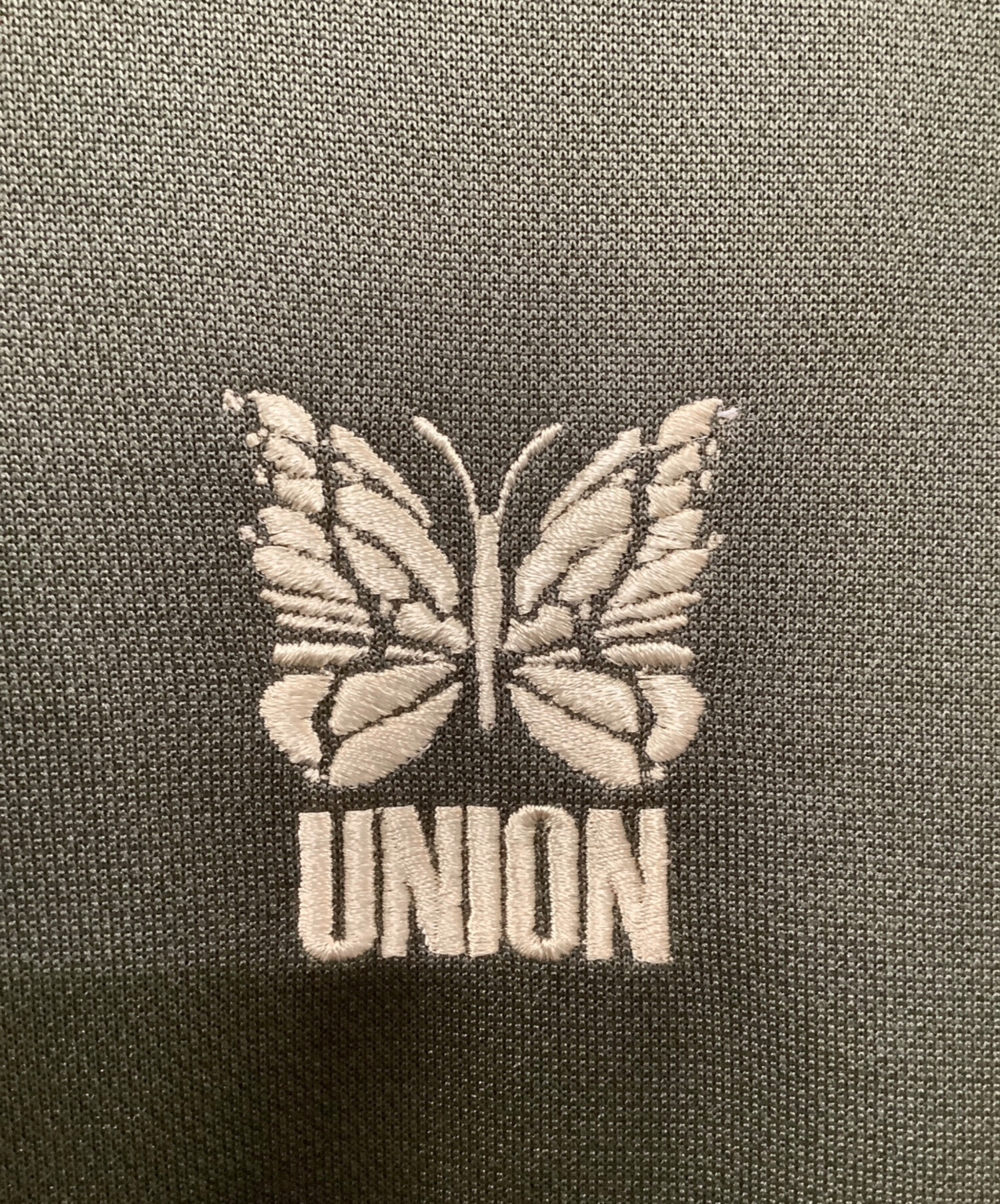 新品未使用✨️ XLサイズ UNION NEEDLES TRACK HOODIE Needles-Track-Hoodie-Steel-