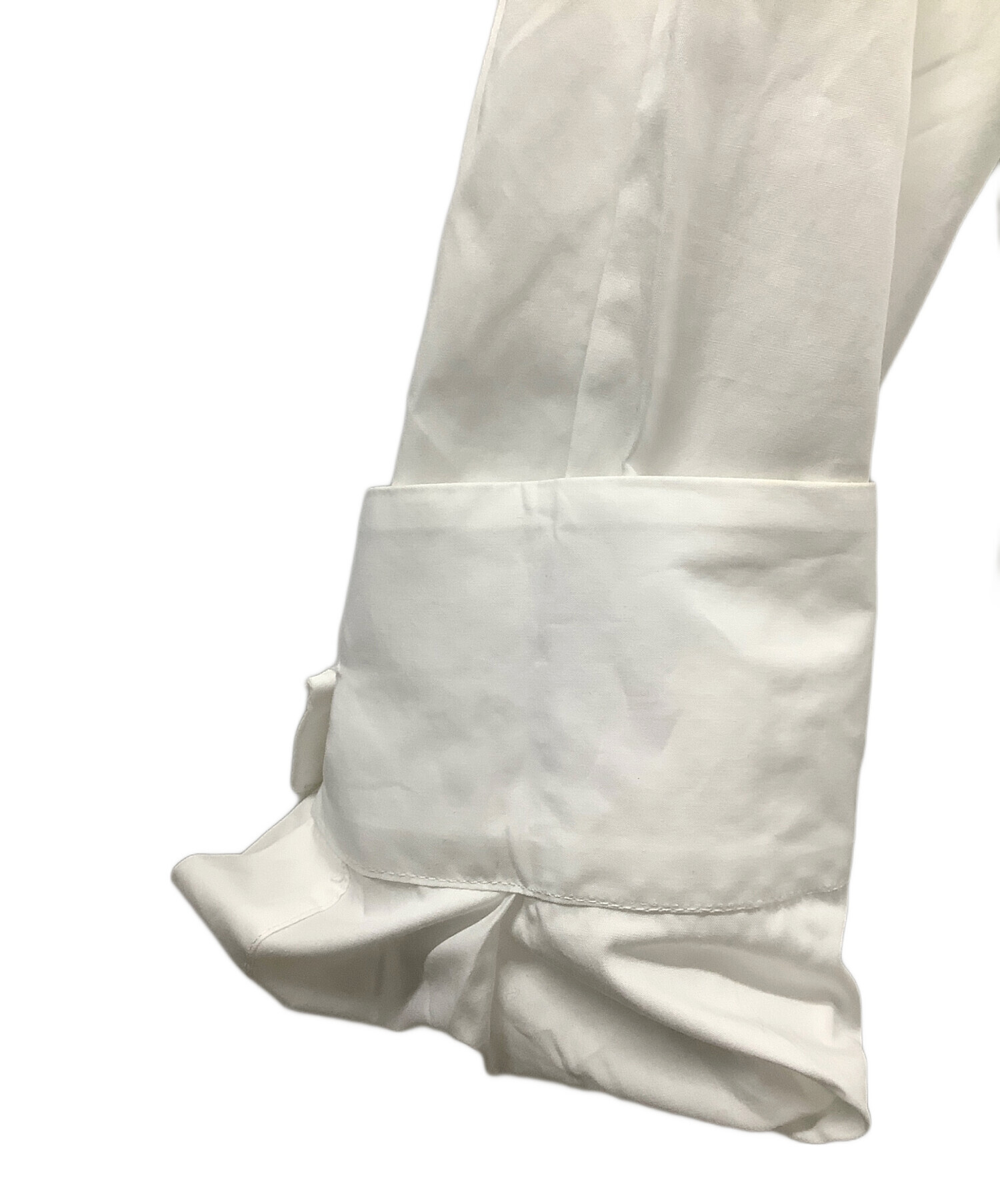 中古・古着通販】FENDI (フェンディ) 襟ズッカ柄シャツ ホワイト