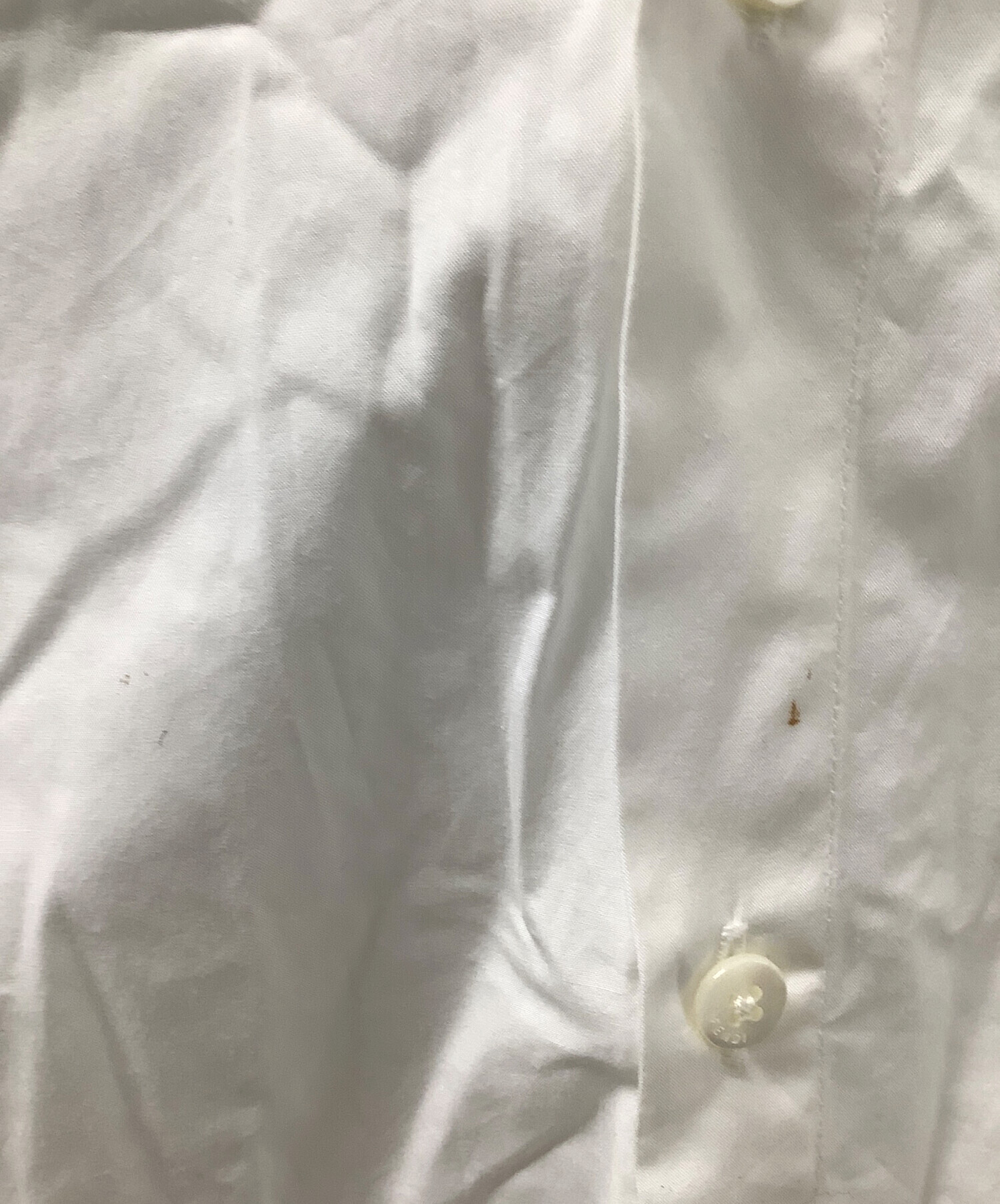 中古・古着通販】FENDI (フェンディ) 襟ズッカ柄シャツ ホワイト