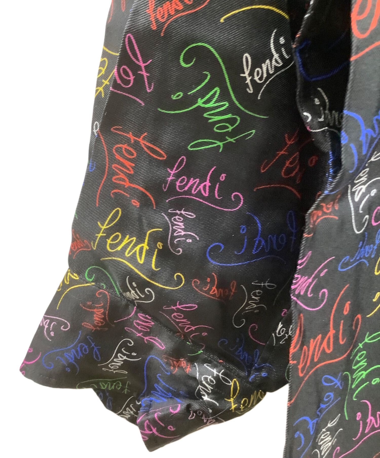 中古・古着通販】FENDI (フェンディ) 長袖シャツ ブラック サイズ:41 