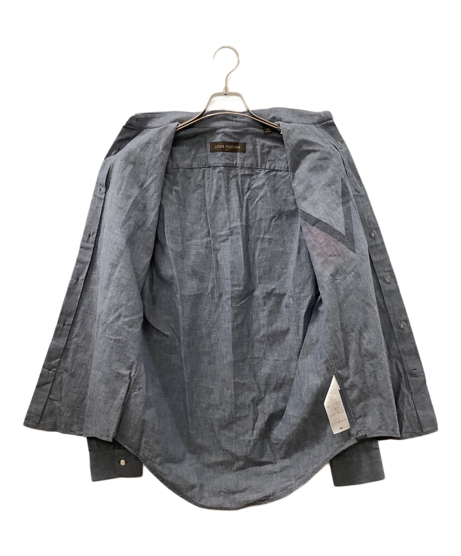 中古・古着通販】LOUIS VUITTON (ルイ ヴィトン) 長袖シャツ グレー
