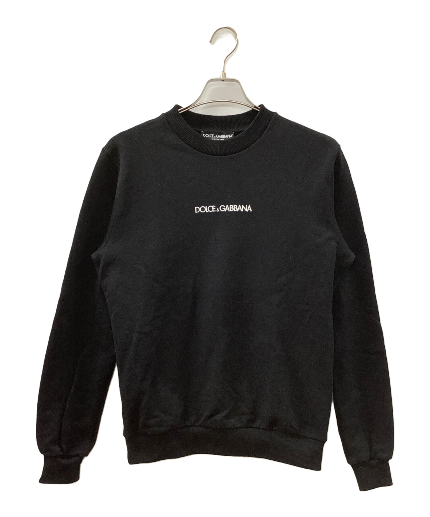 DOLCE & GABBANA ブラック スウェット M